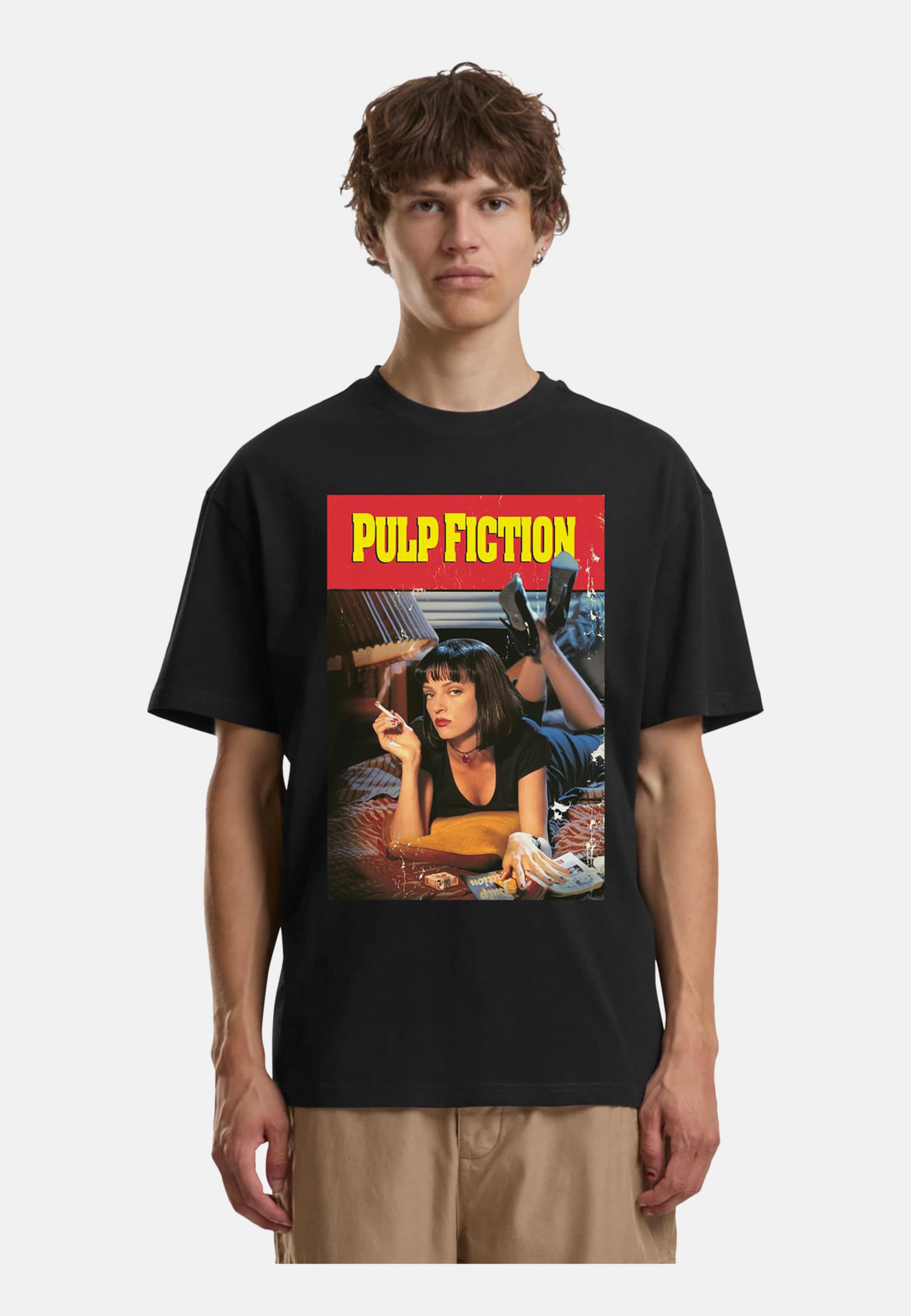 Merchcode Pulp Fiction Clean Oversize Tee