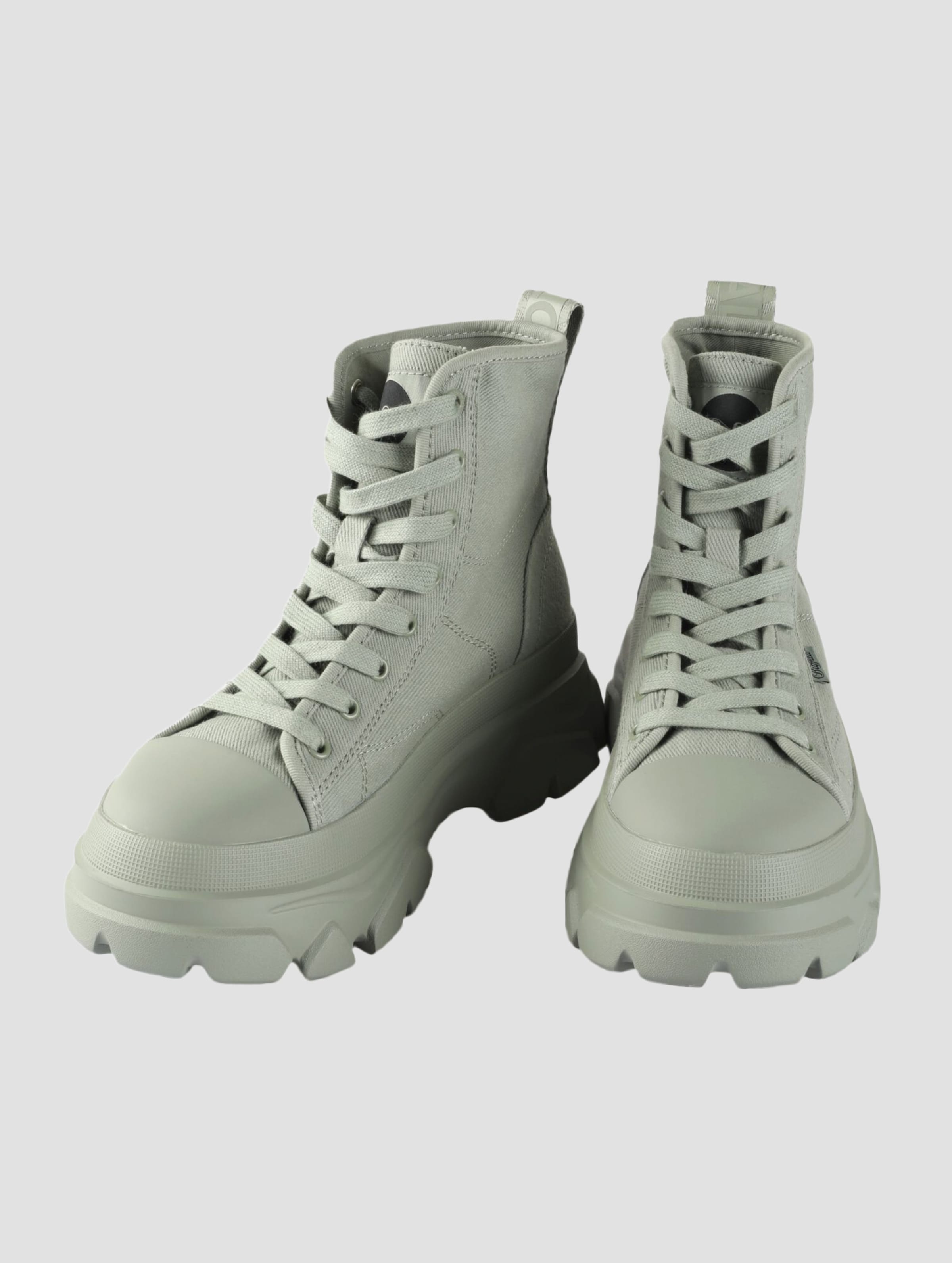Buffalo Tremor Lace Up Hi Organic Cotton Boots