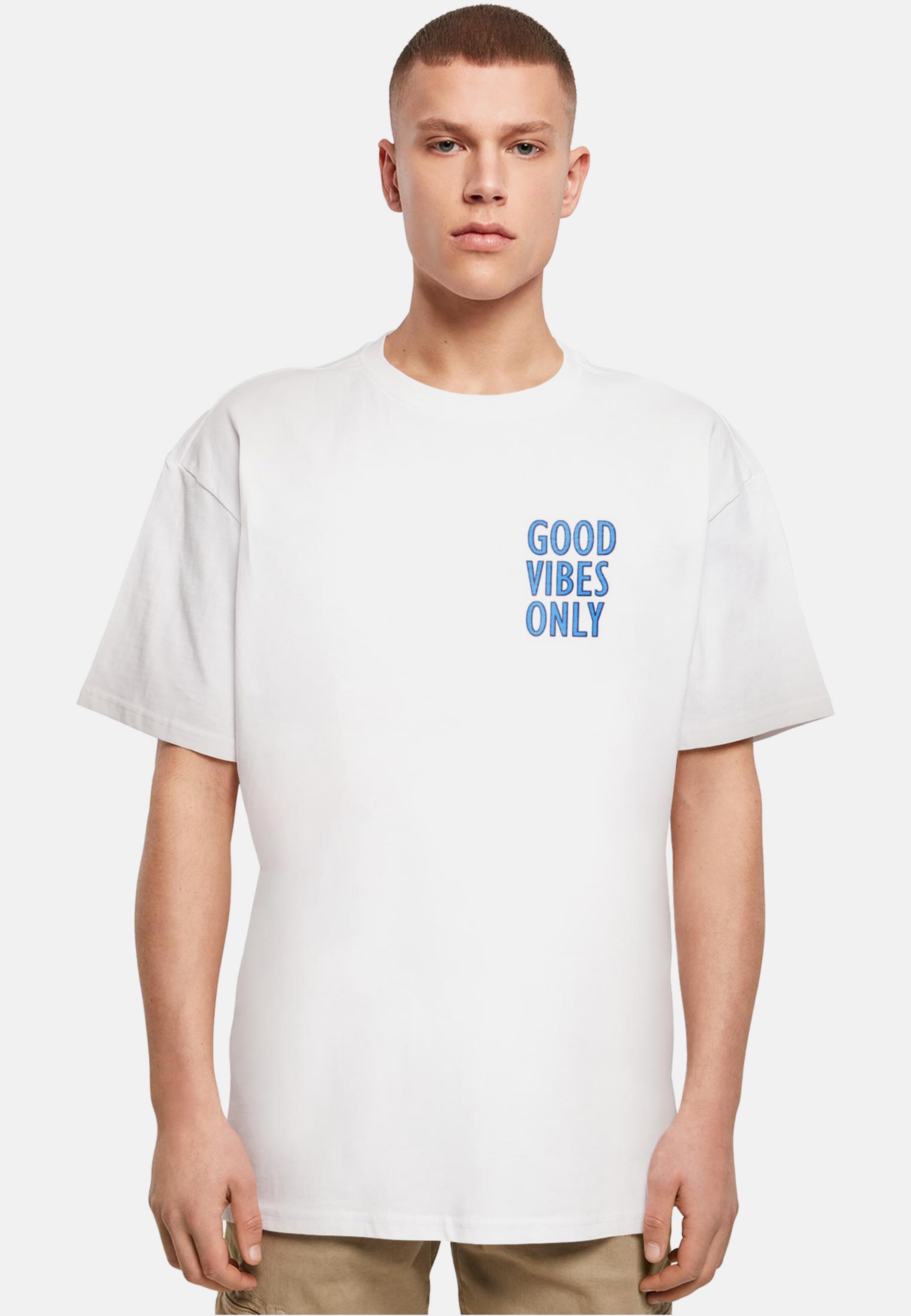Merchcode POD Good Vibes Only Heavy Oversized Tee