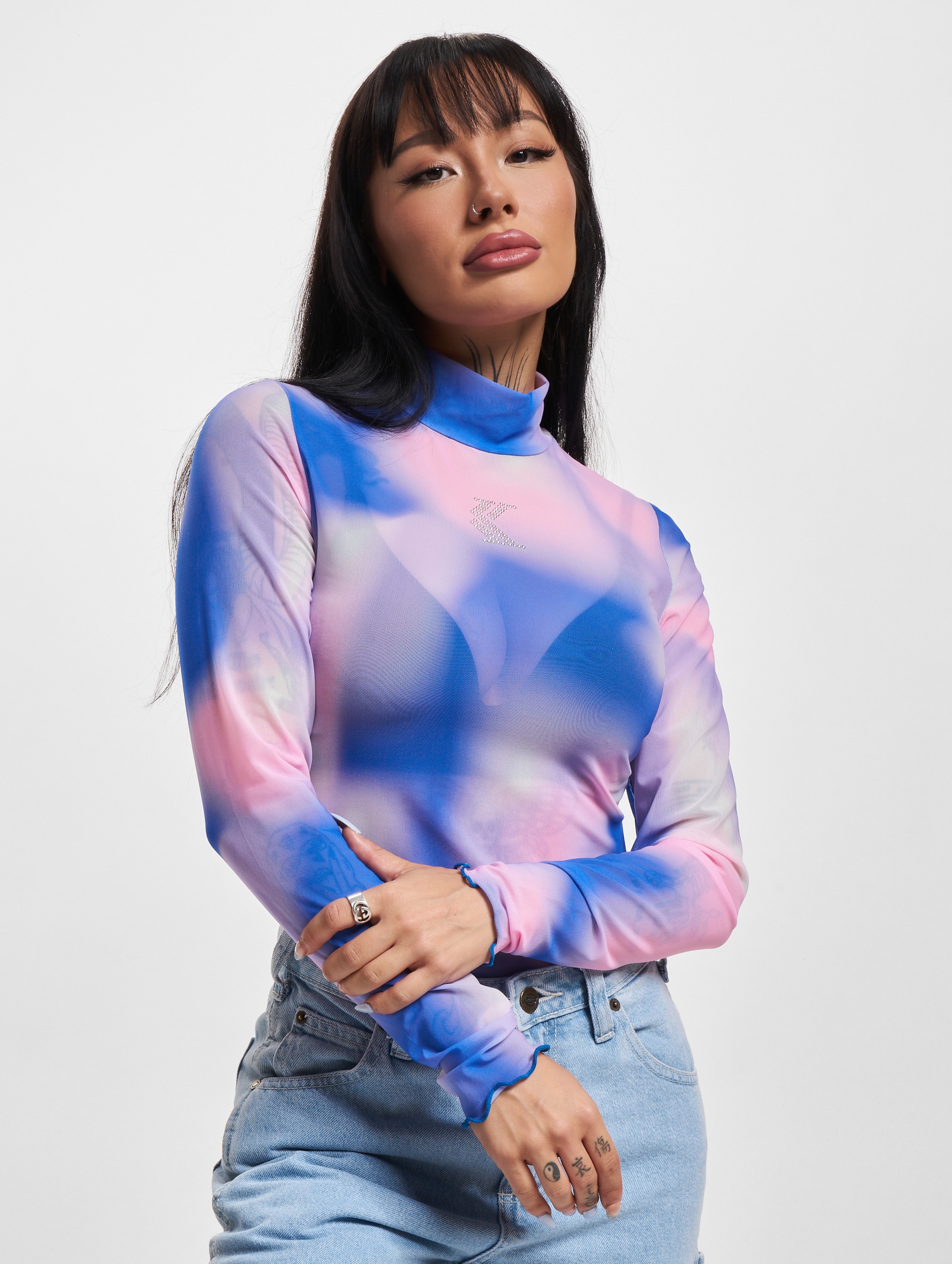 Karl Kani Studded Og Mesh Longsleeve