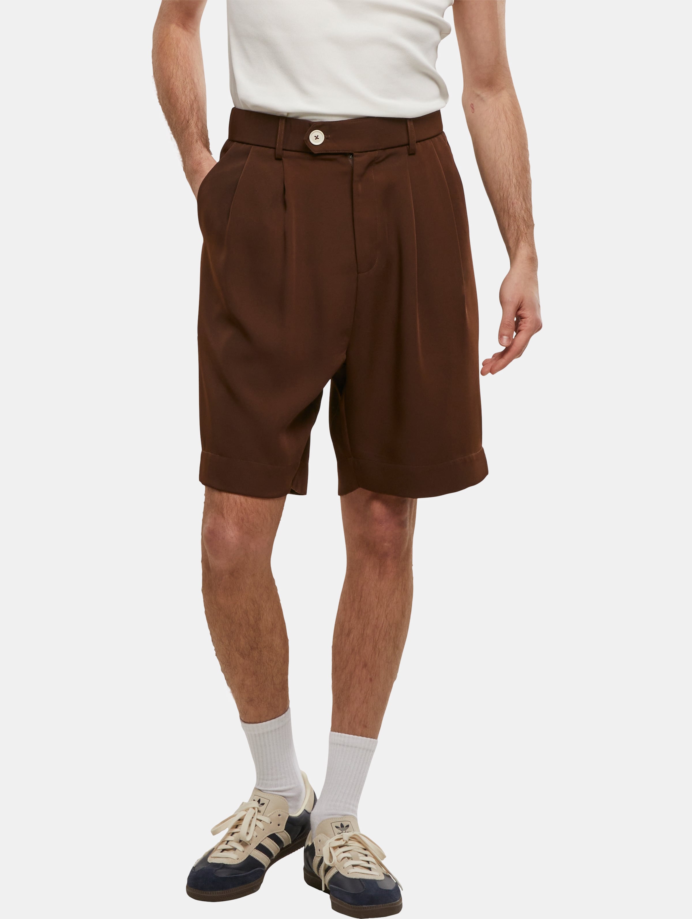Another Cotton Lab Double Pleated Short