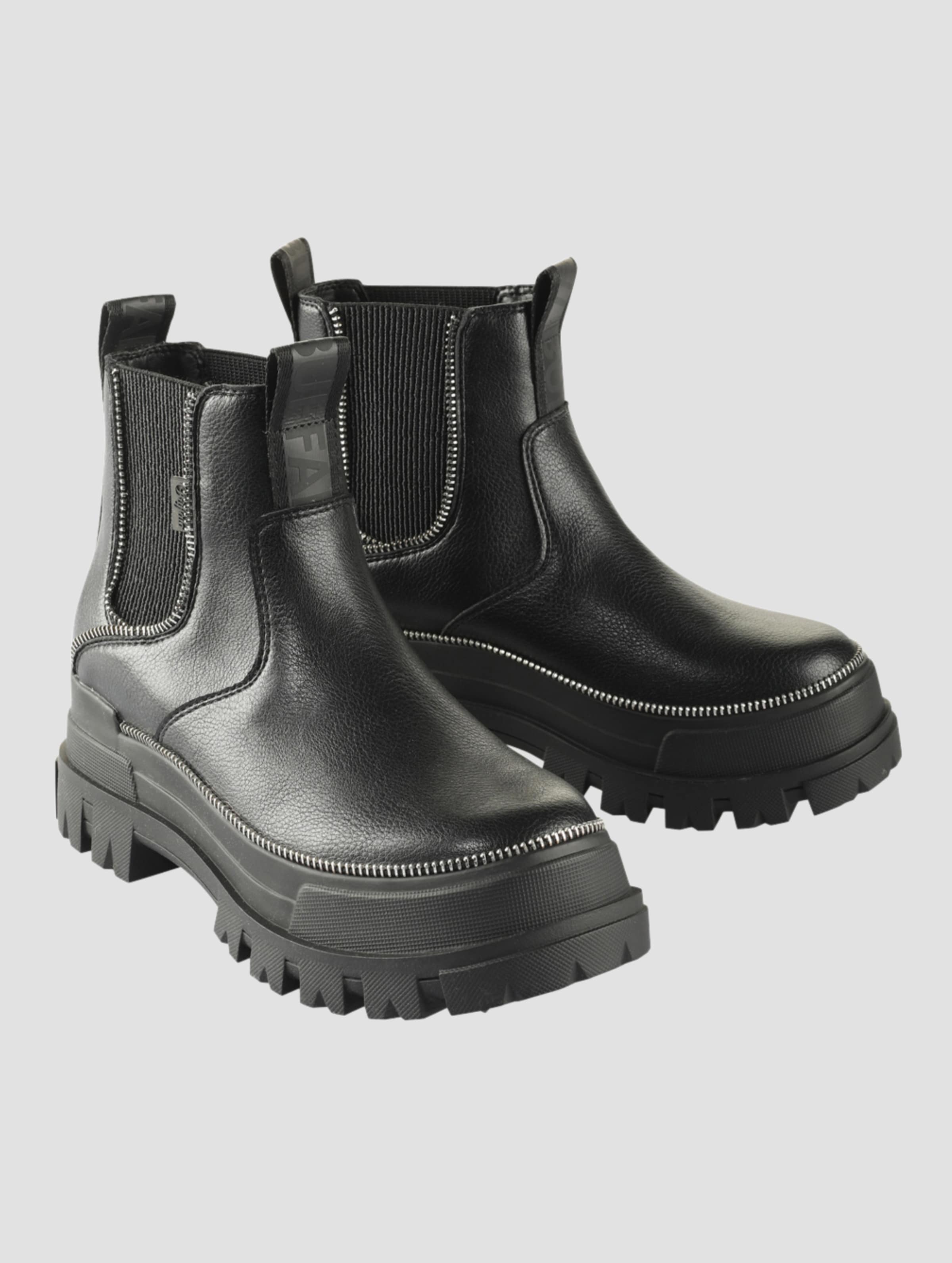 Buffalo Aspha Chelsea Zip Vegan Nappa