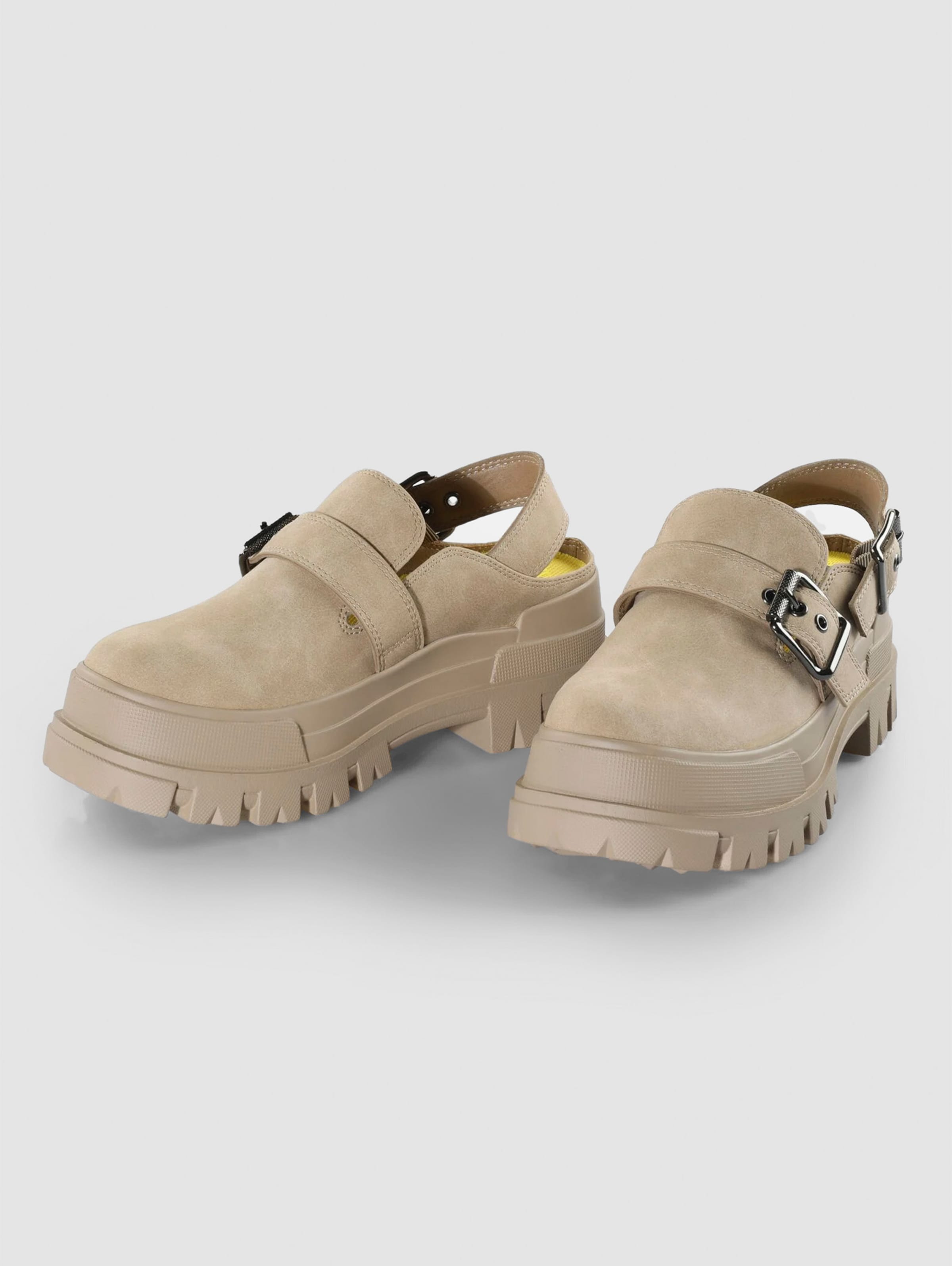 Buffalo Aspha Clog Snd Vegan Nubuck