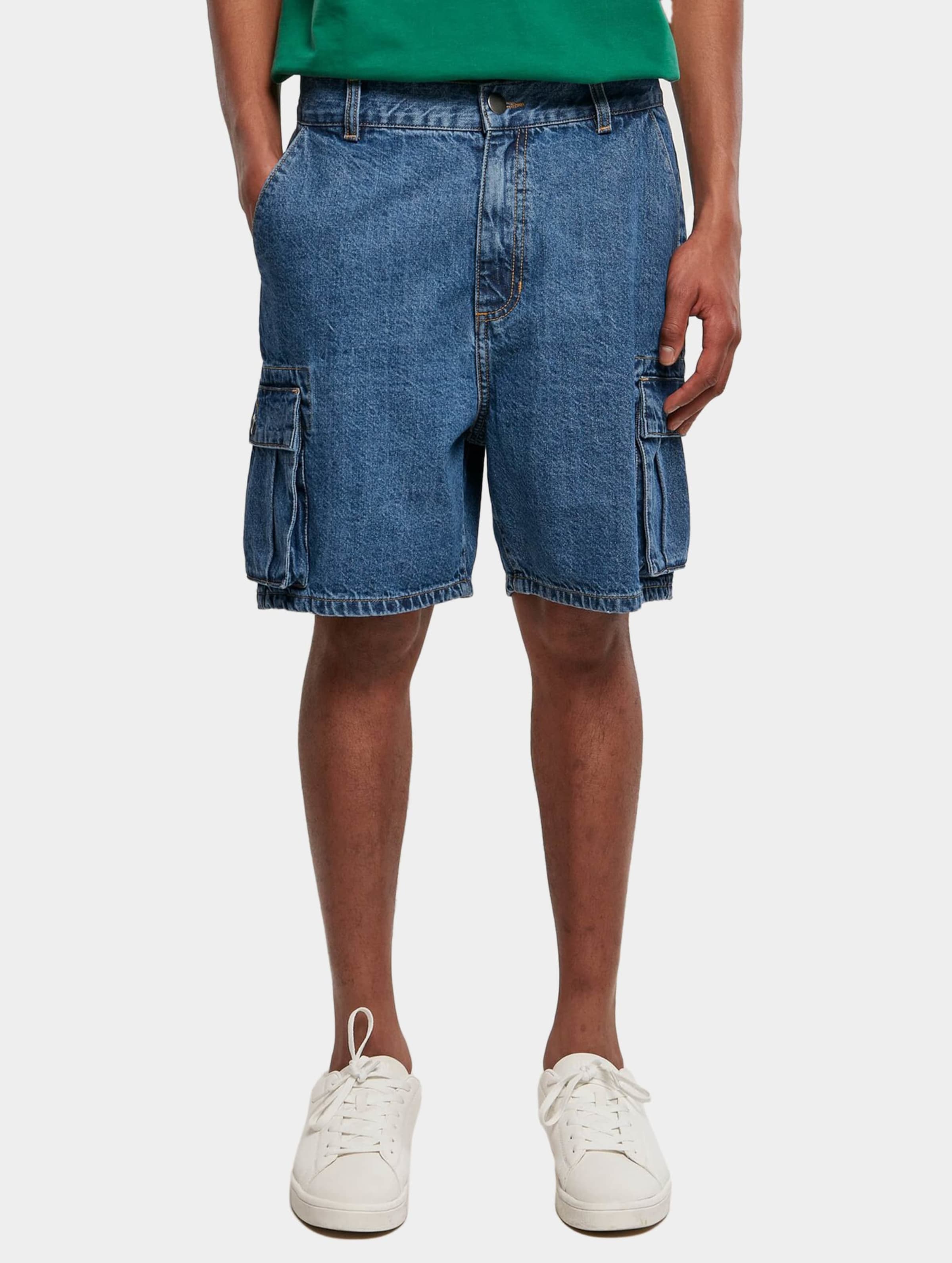 Urban Classics Organic Denim Cargo Short