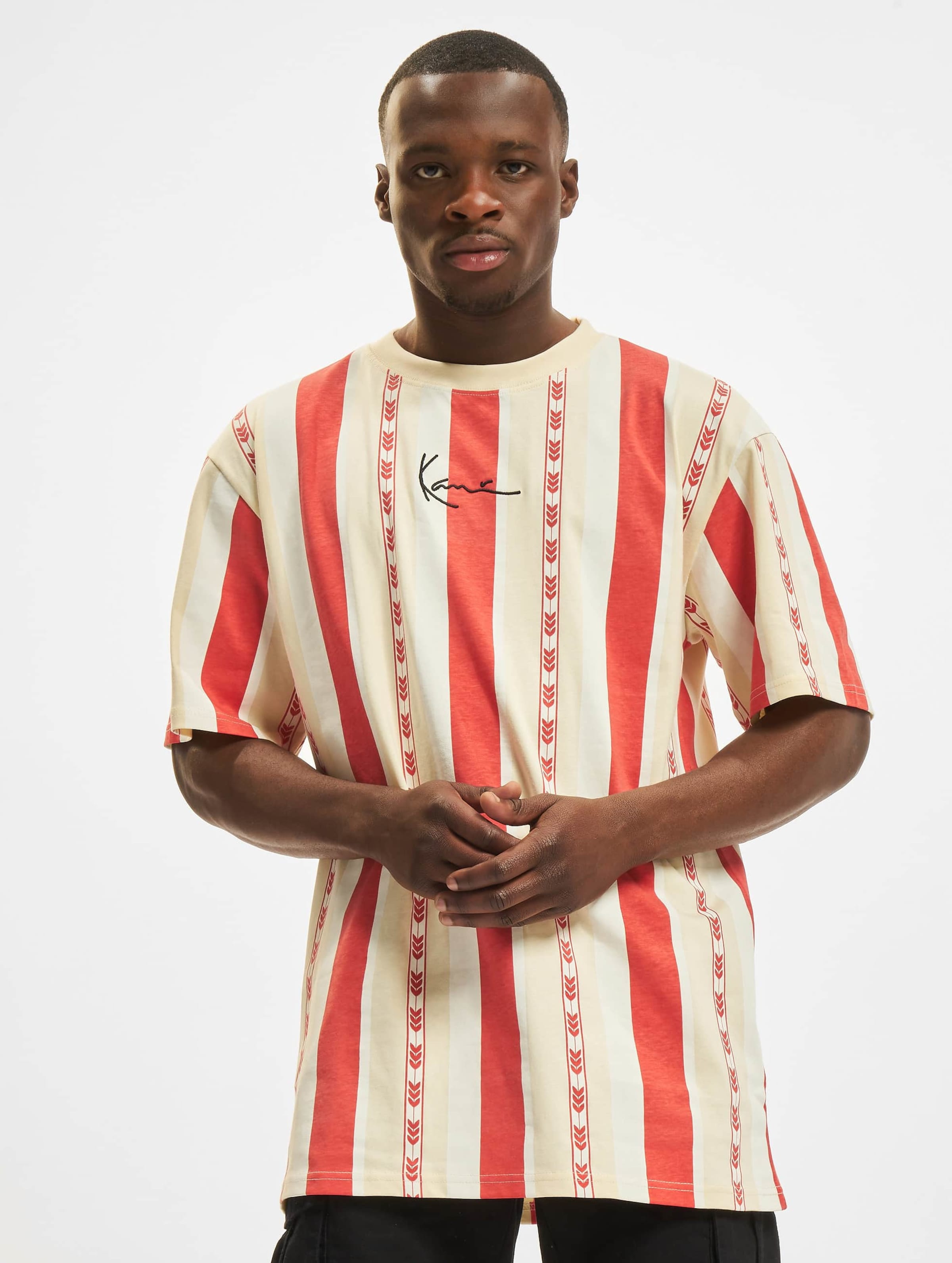 Karl Kani KM222-001-2 Small SIgnature Stripe Tee