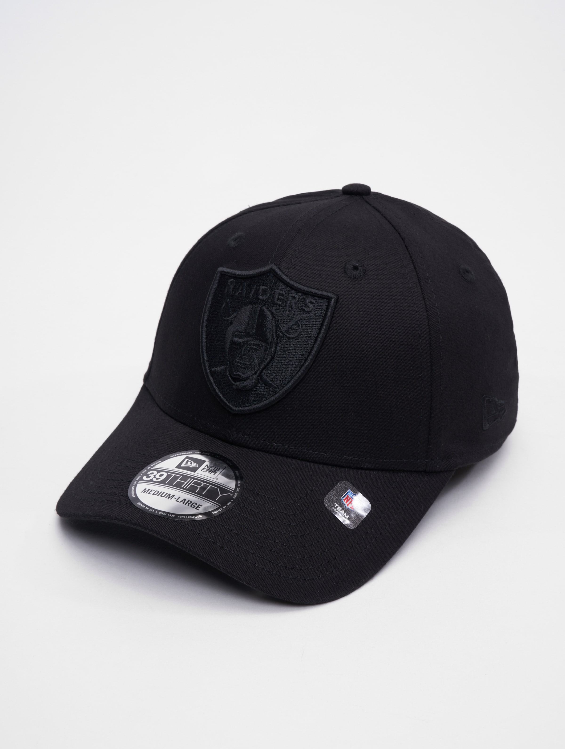 New Era Monochrome 39Thirty Las Vegas Raiders Snapback Cap