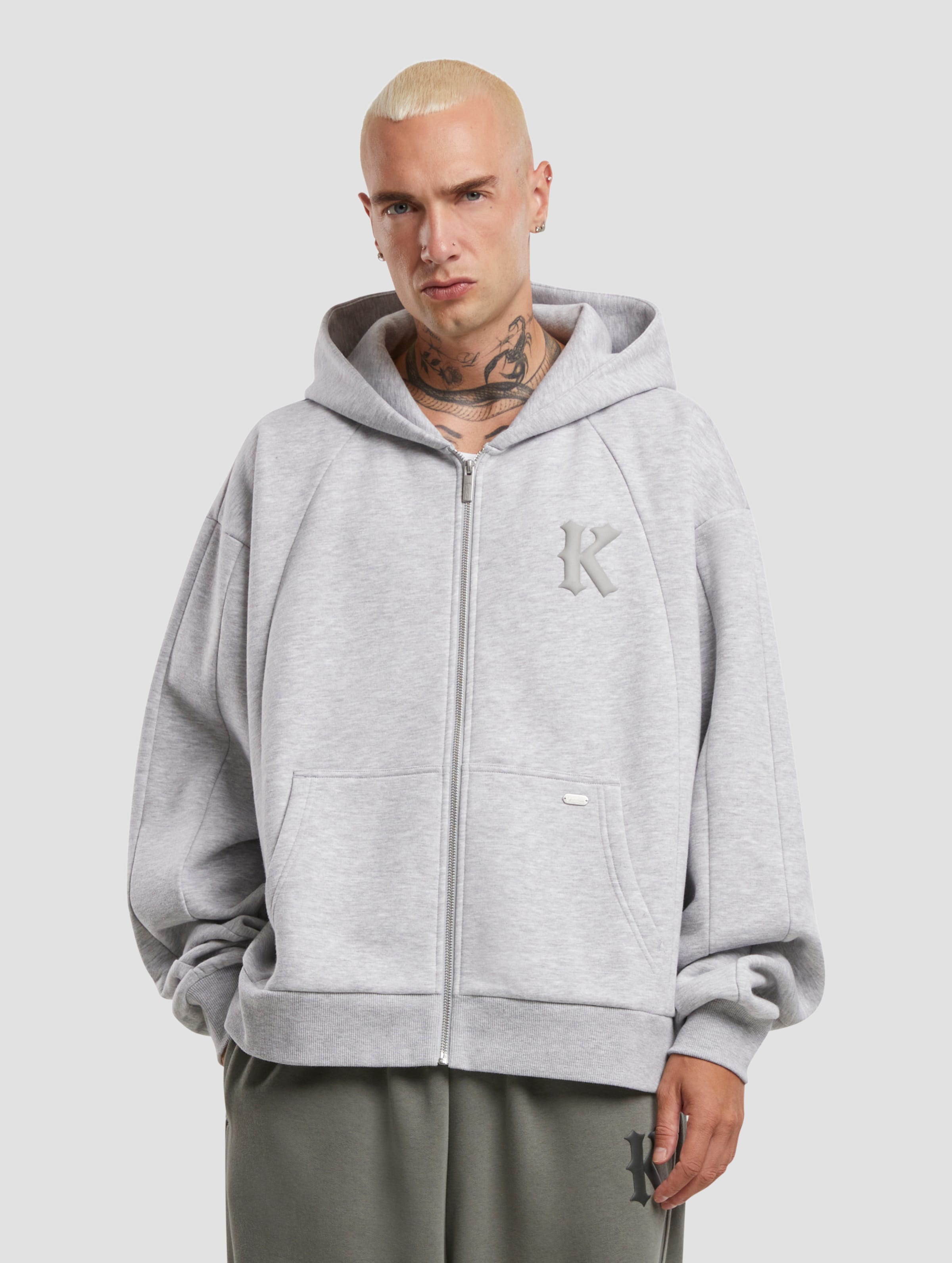 Karl Kani Boxy Full Zip Hoodie