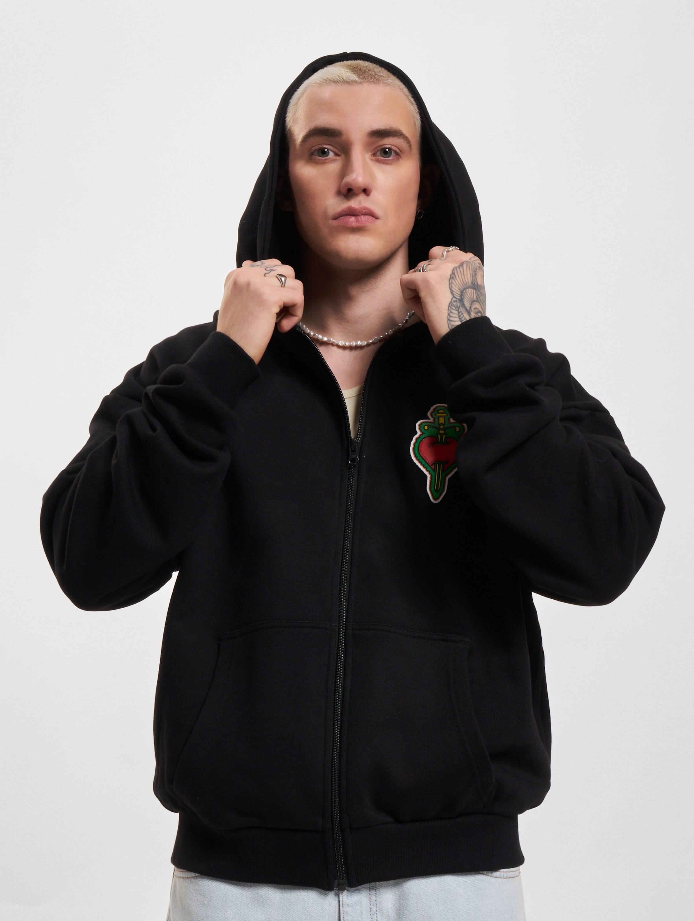 Mister Tee Upscale Santa Monica Heavy Oversize Zip Hoody