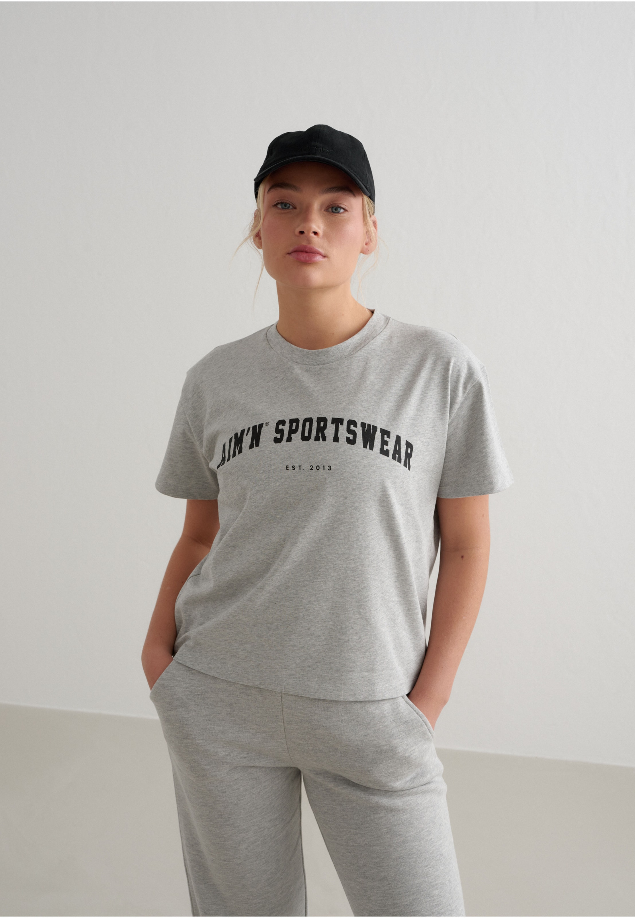 aimn Varsity Boxy T-shirt