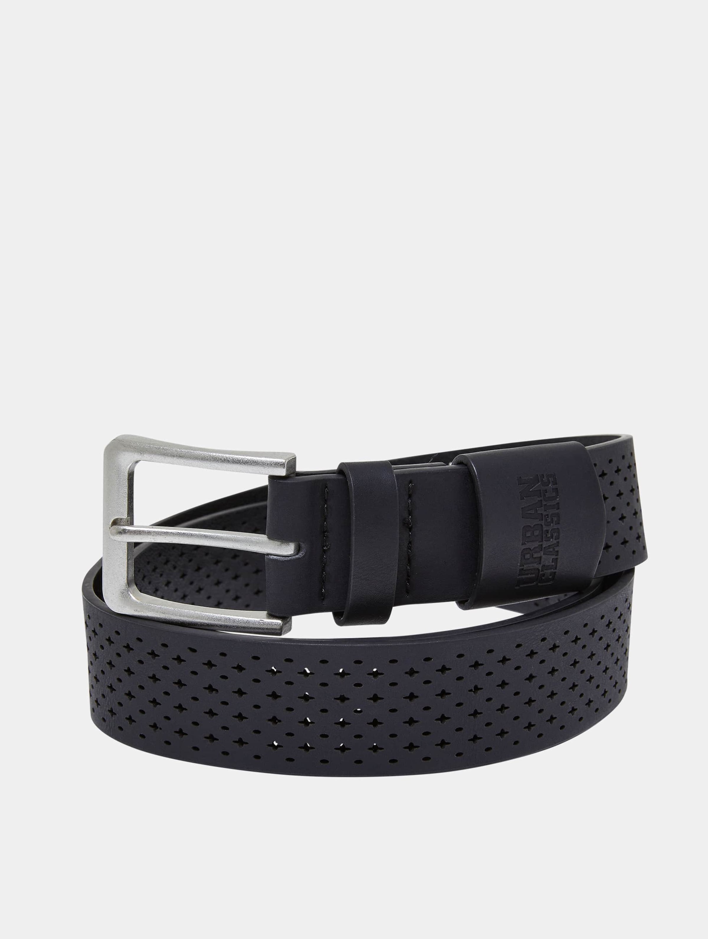 Urban Classics Synthentic Leather Perforated Belt