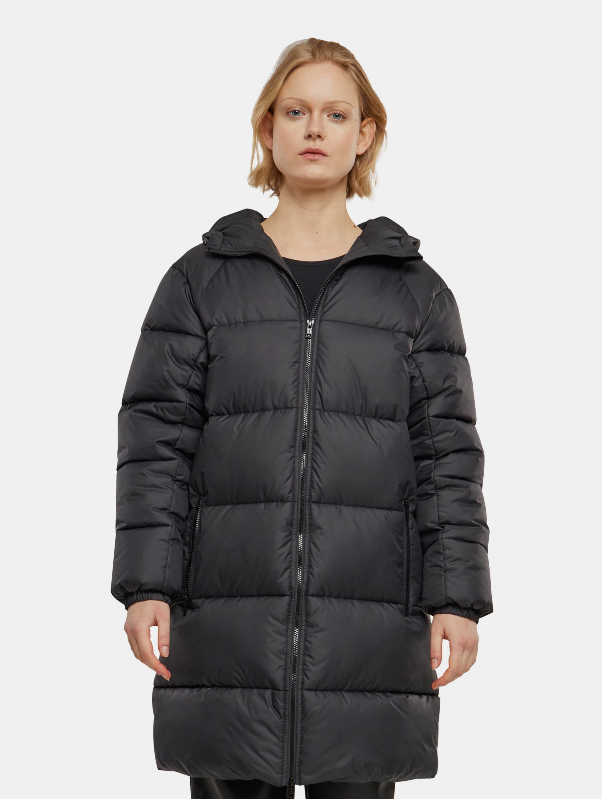 Urban Classics Ladies Long Puffer Mantel