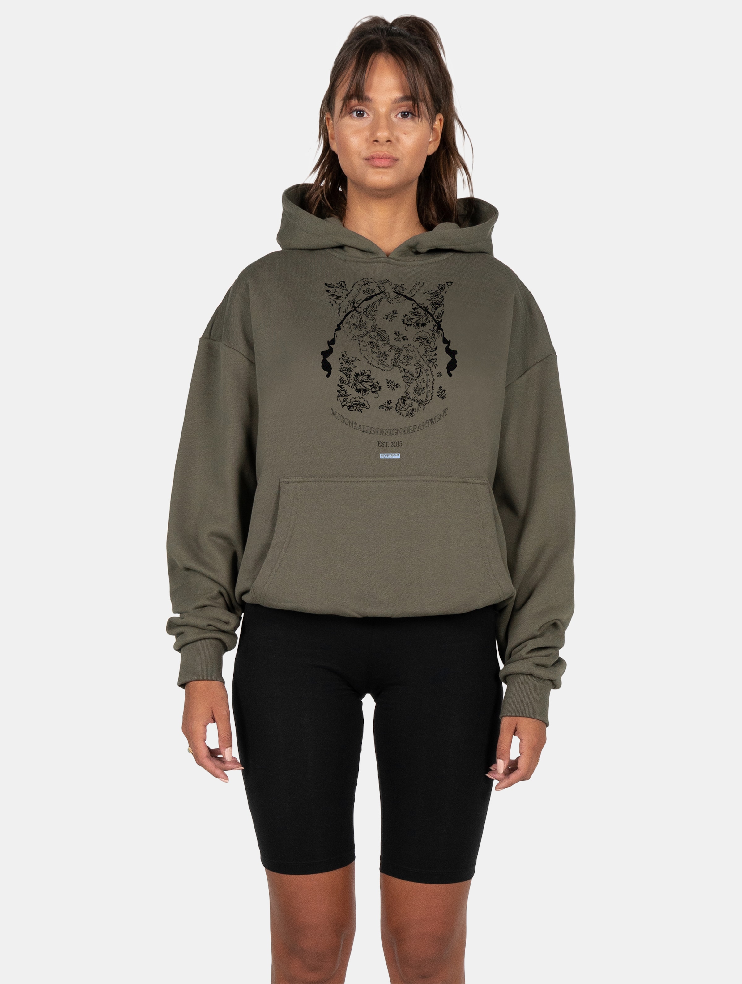 MJ Gonzales Ladies Paislay x Heavy Oversized Hoody