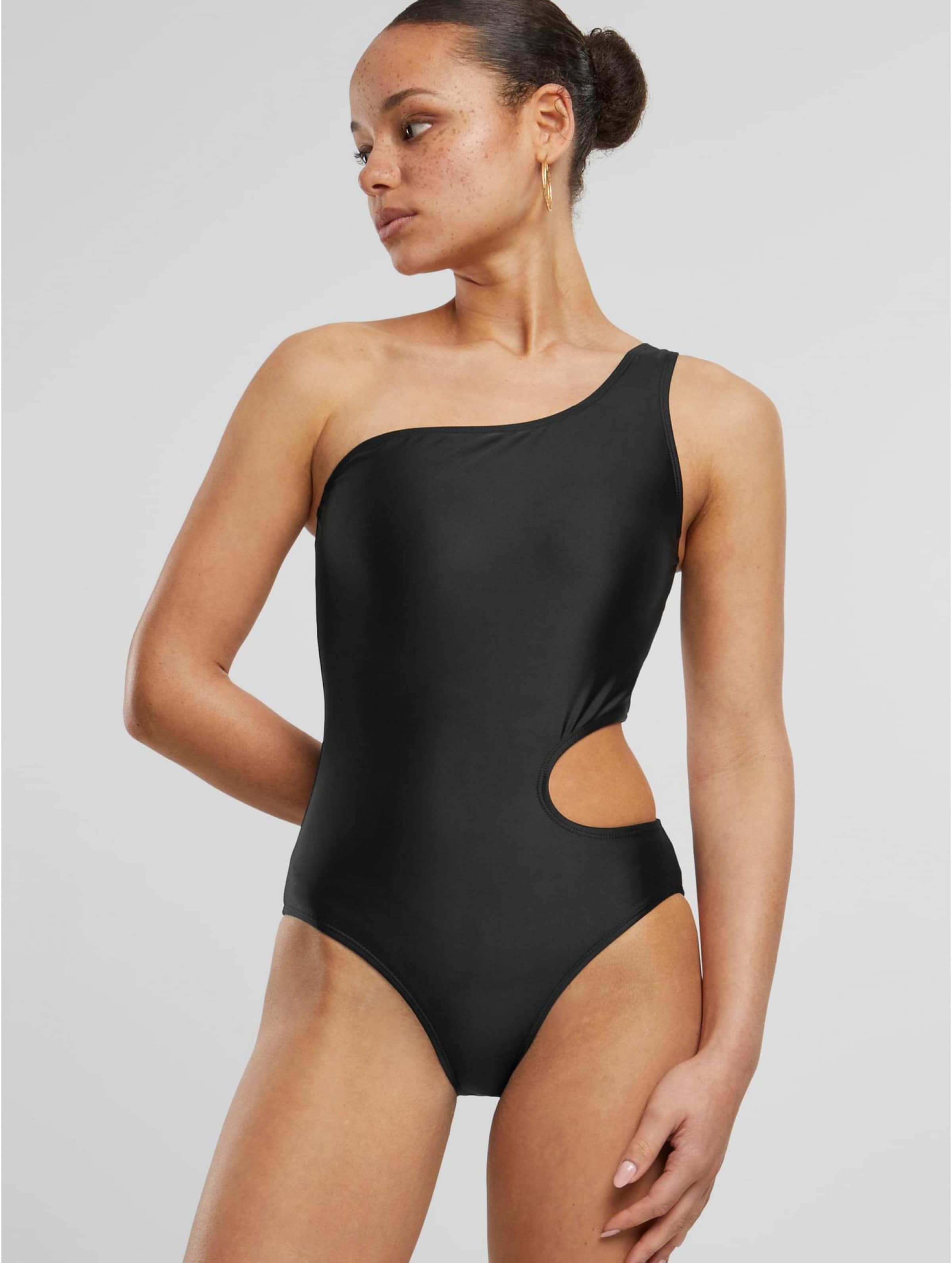 Urban Classics Asymmetric Cut Out Bikini