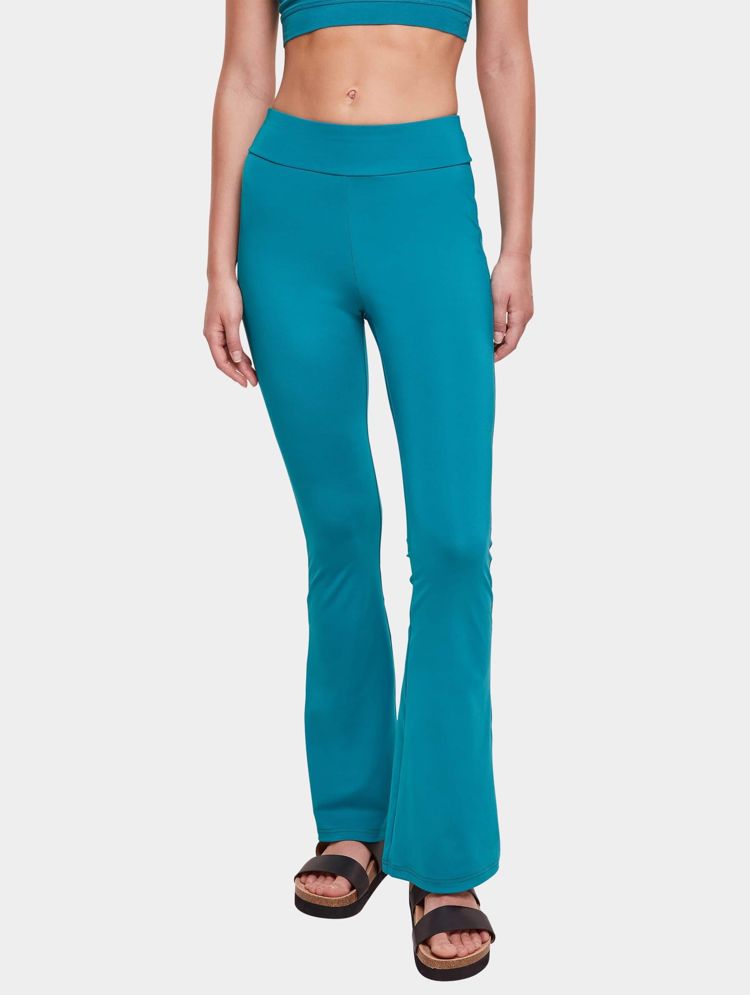Urban Classics Ladies Recycled High Waist Flared Leggings