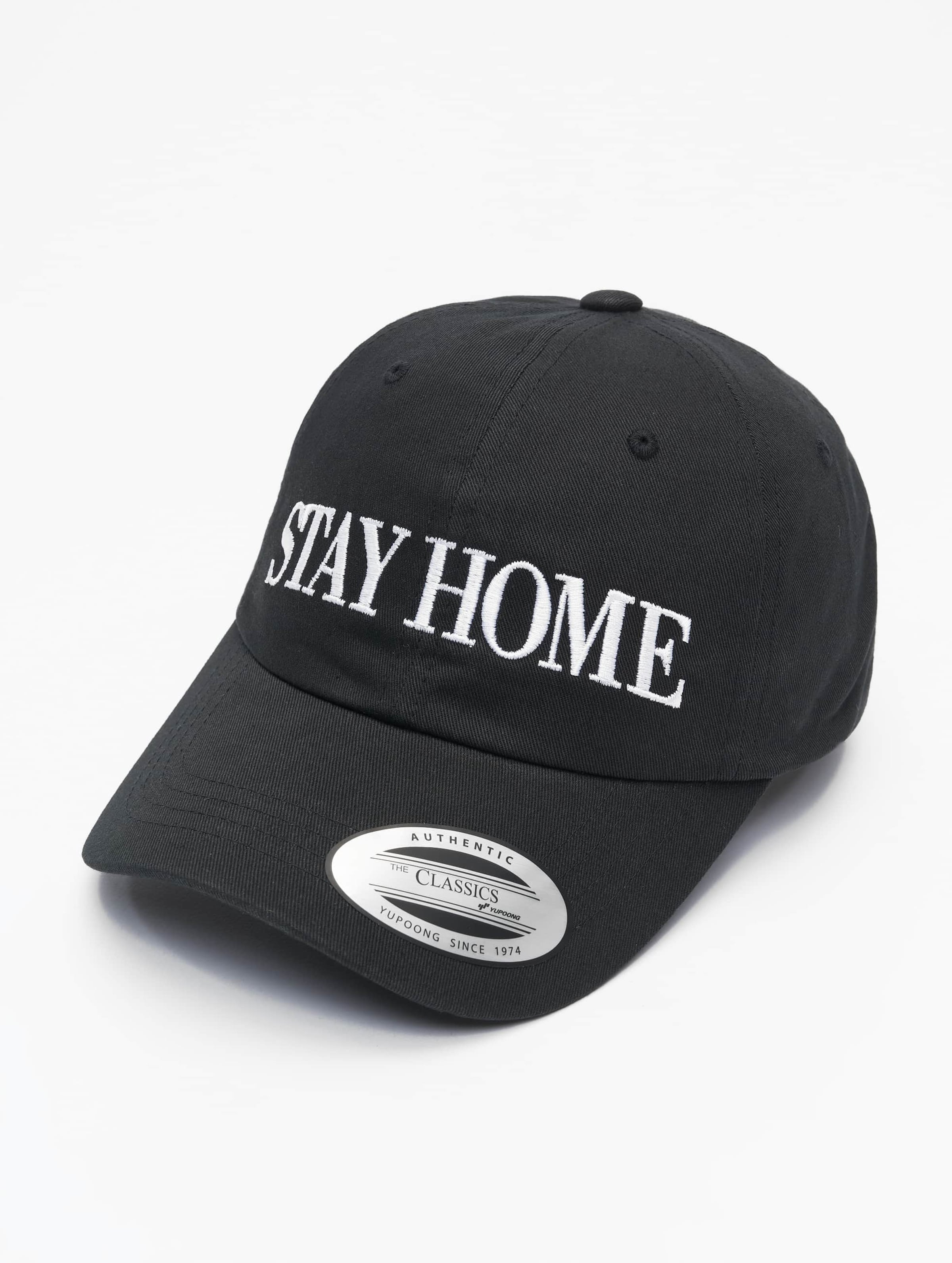 Mister Tee Stay Home EMB Dad Cap