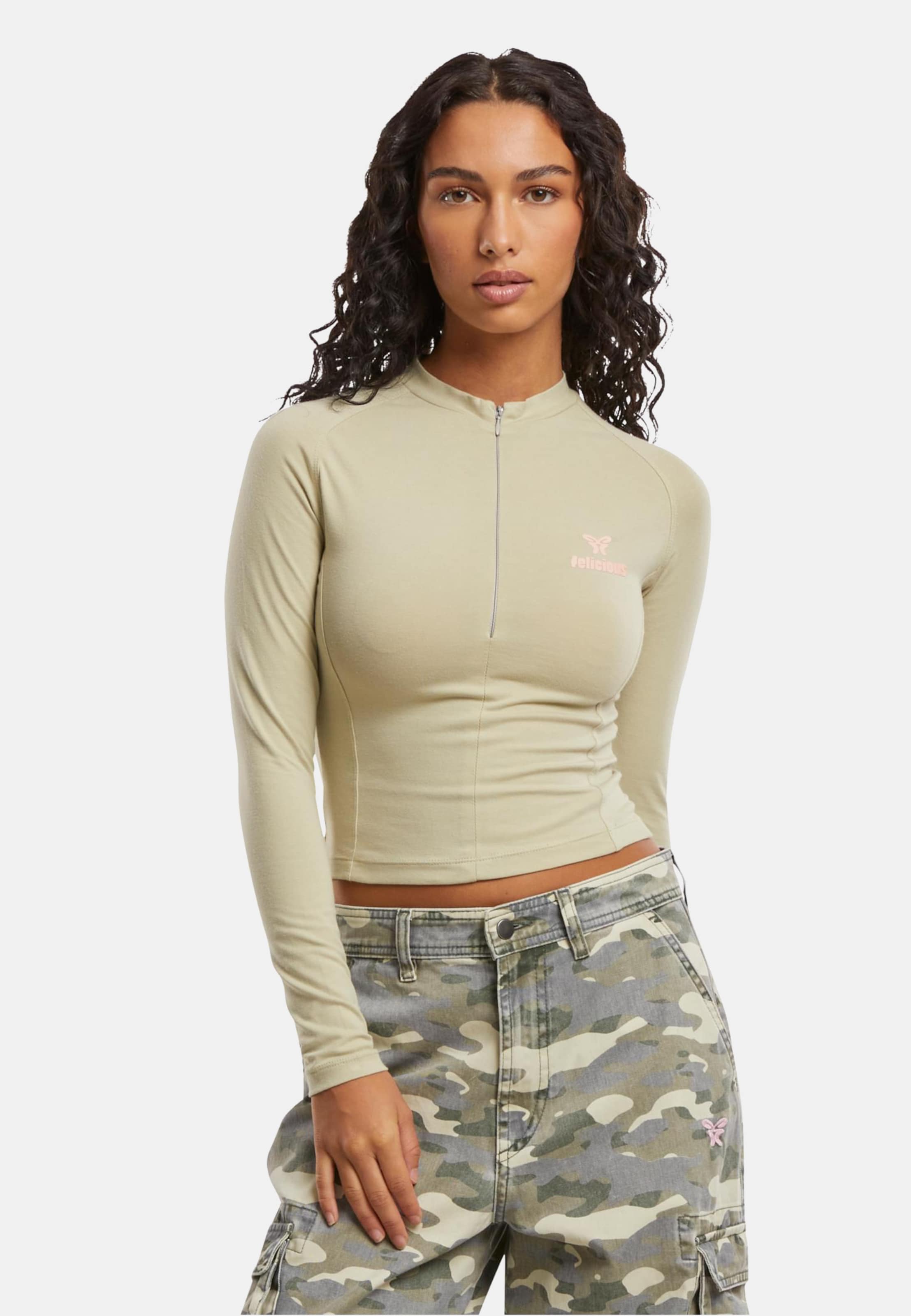 Felicious Racer Half Zip Longsleeve