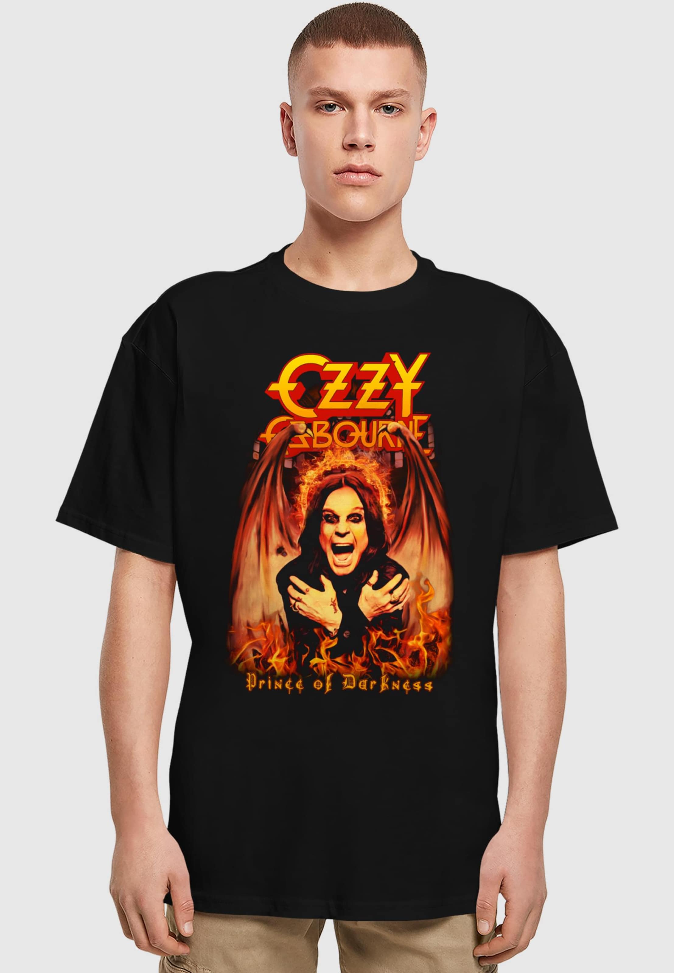 Merchcode Ozzy Osbourne - Demon Wings Heavy Oversize Tee
