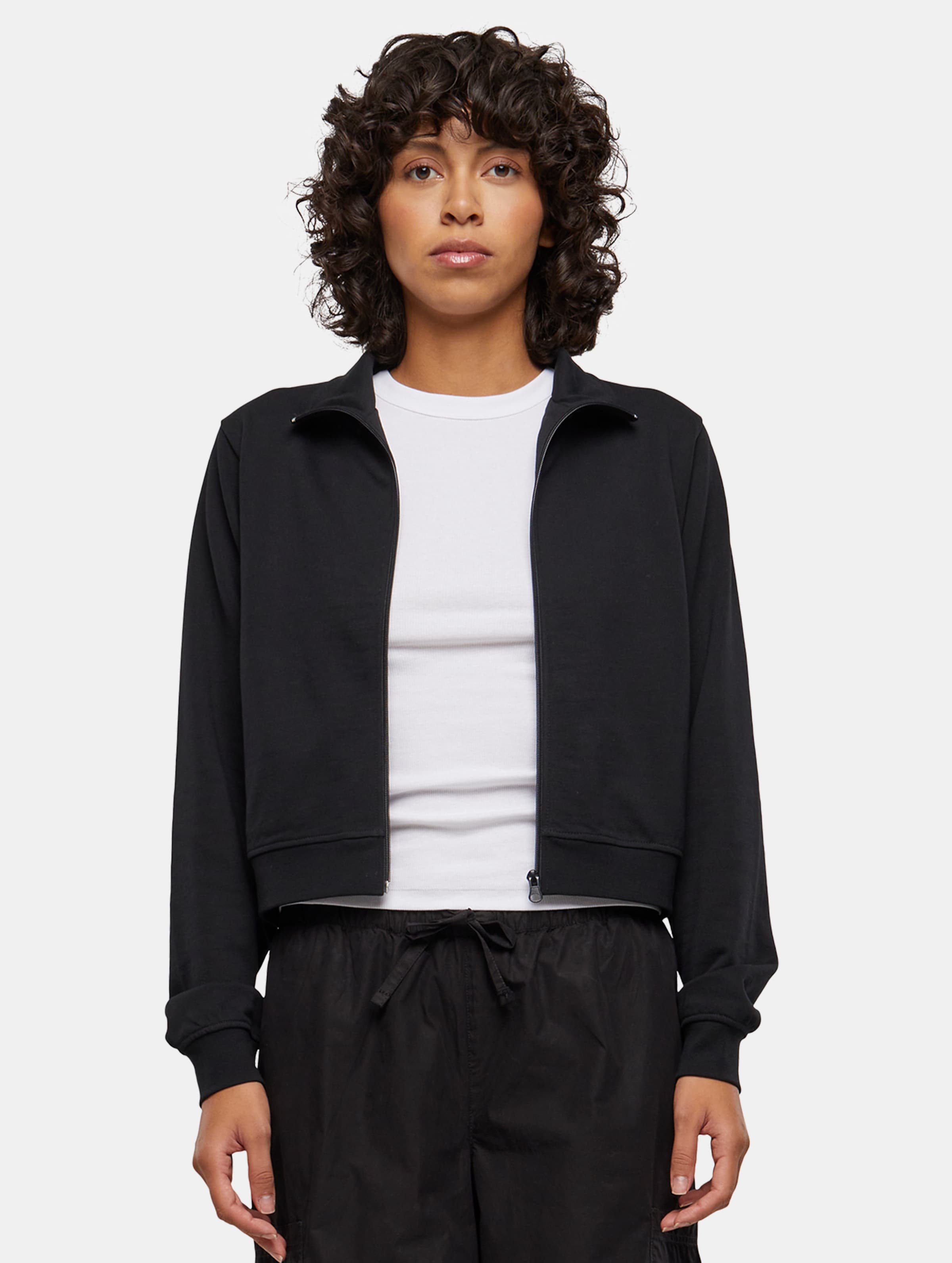 Urban Classics Ladies Light Terry Track Übergangsjacke