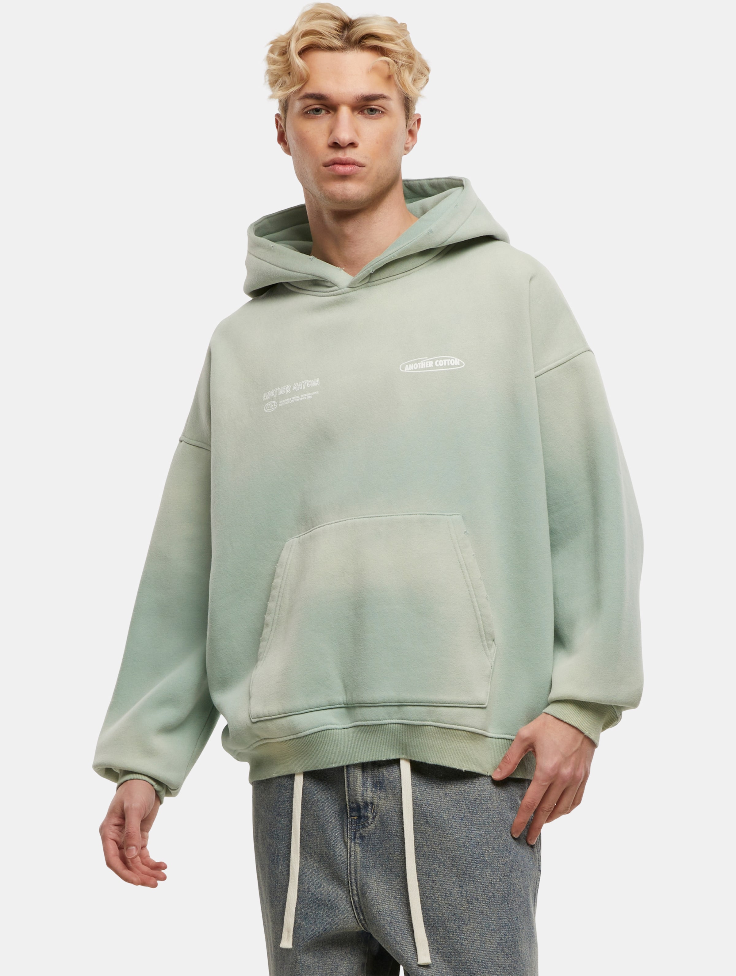 Another Cotton Lab Matcha Oversized Washed Hoodie
