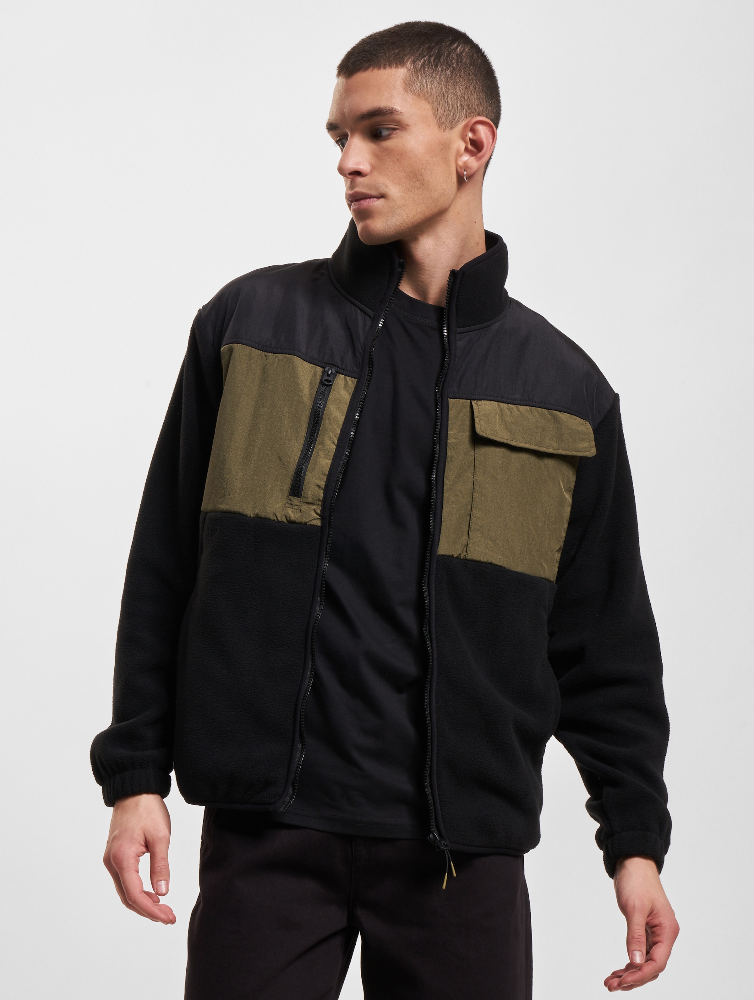 Jack & Jones Landscape Polar Pullover Zip High Neck