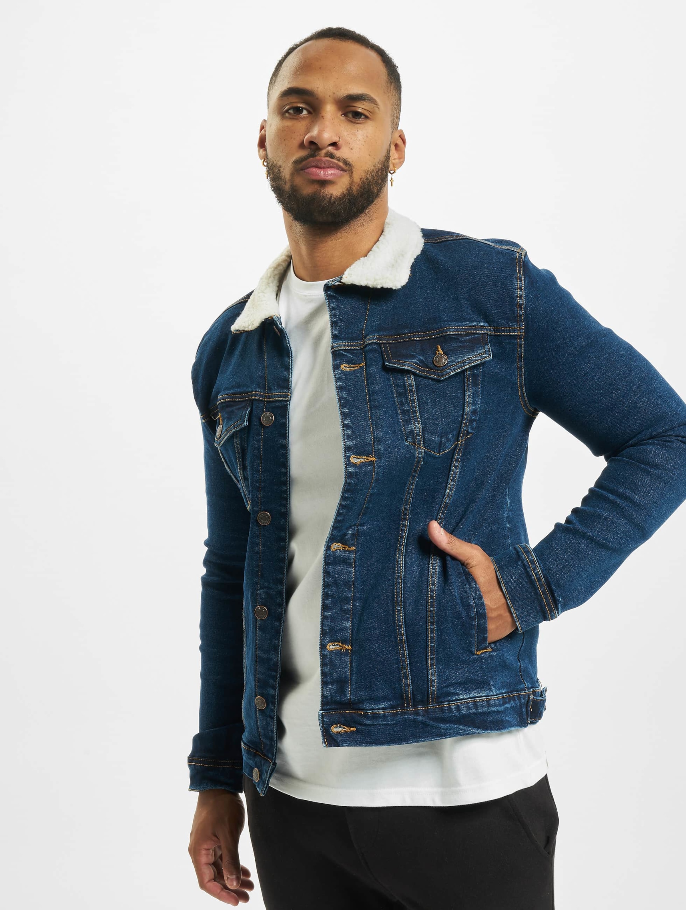 Denim Project Kash Teddy Jeansjacke