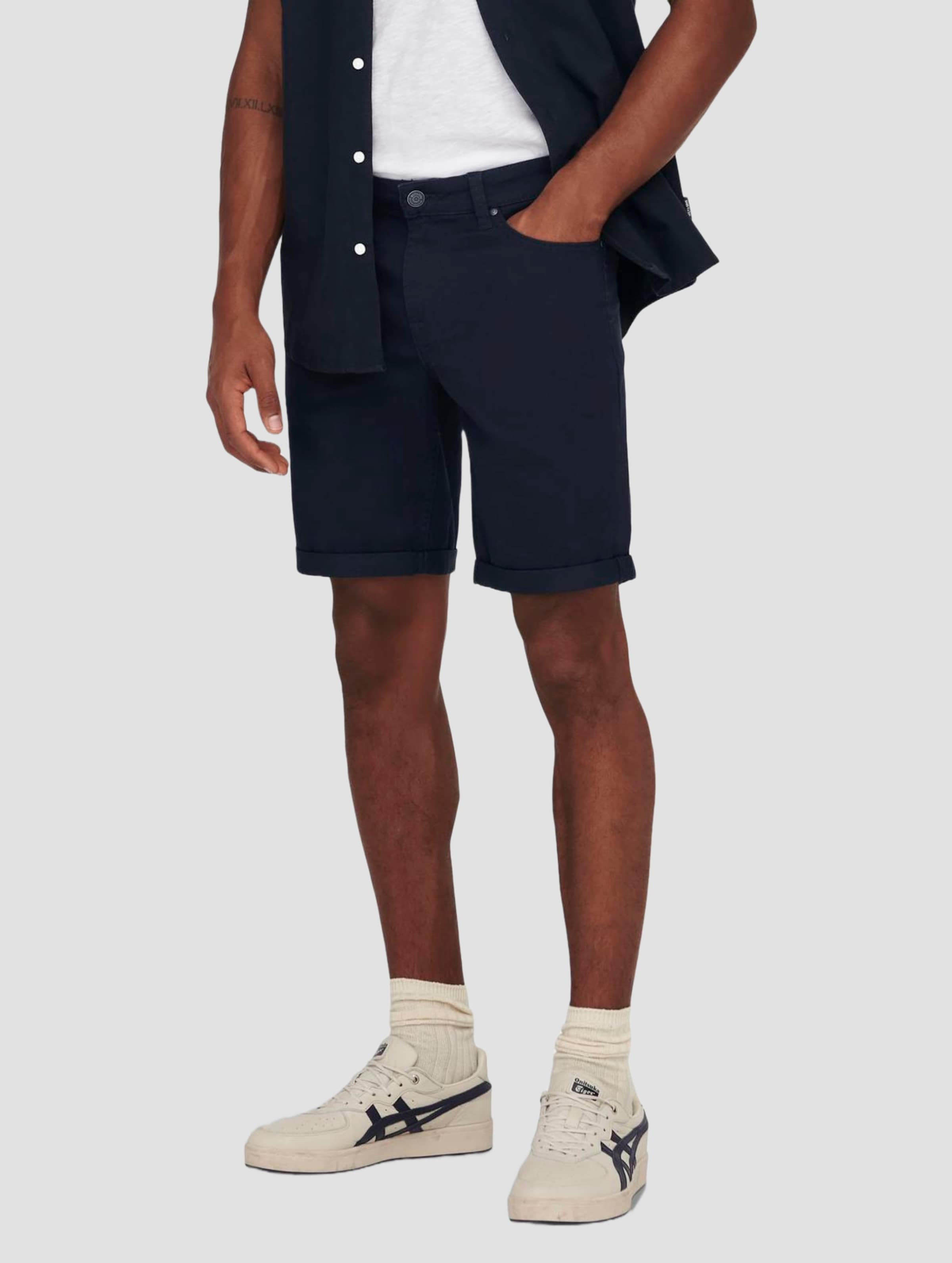 Only & Sons Ply Life Reg Twill 4451 Short