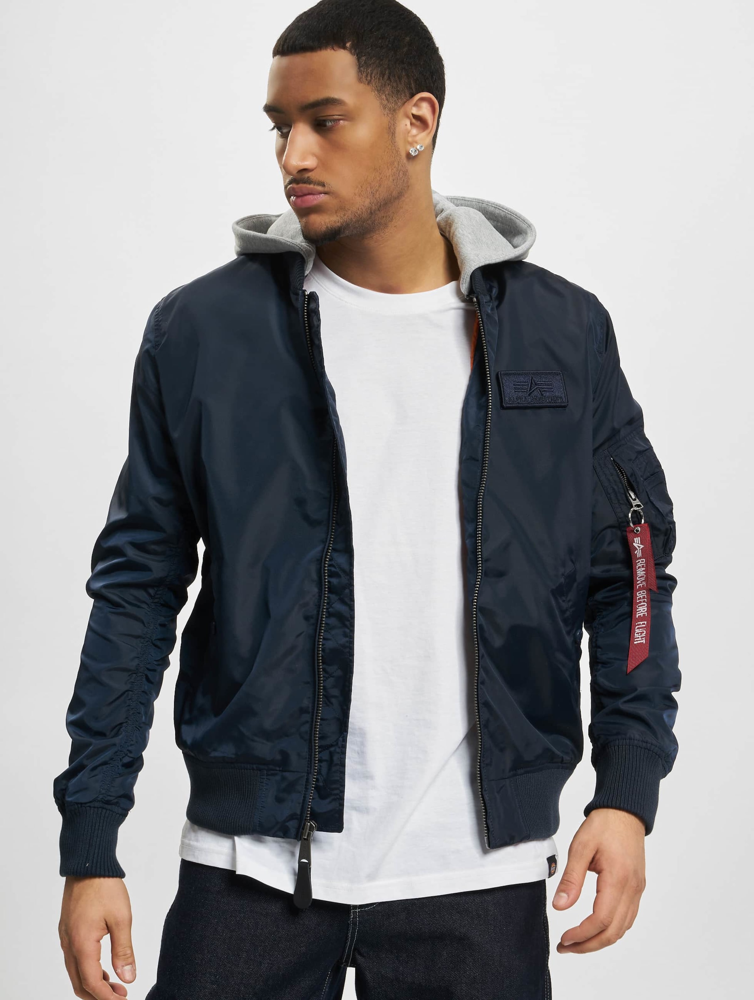 Alpha Industries Ma-1 TT Hood Bomber jacket