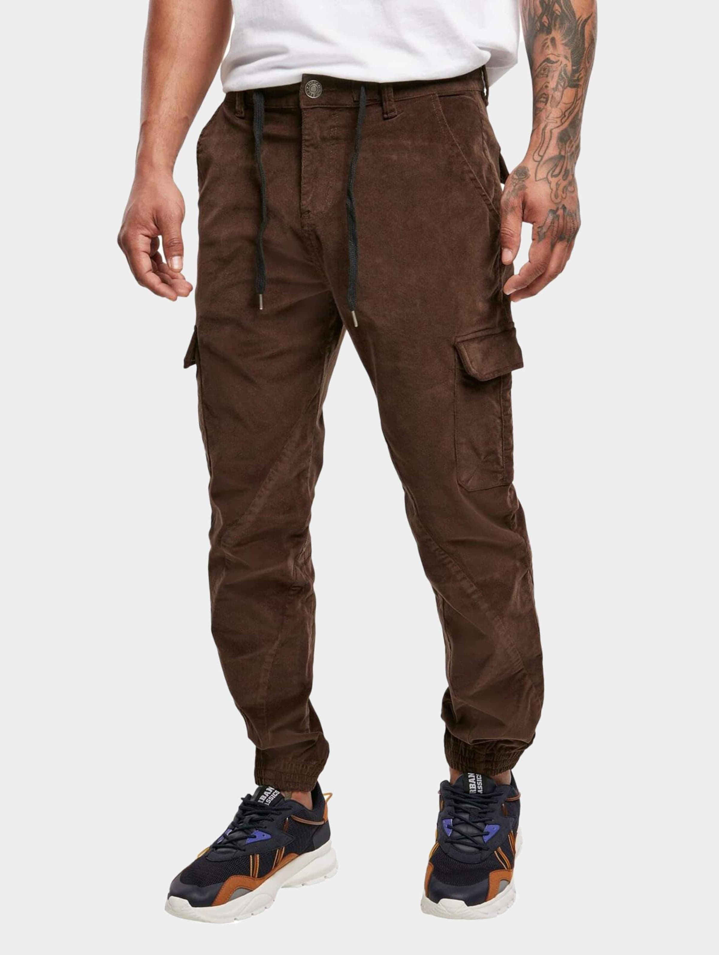 Urban Classics Corduroy Cargo Jogging Pants
