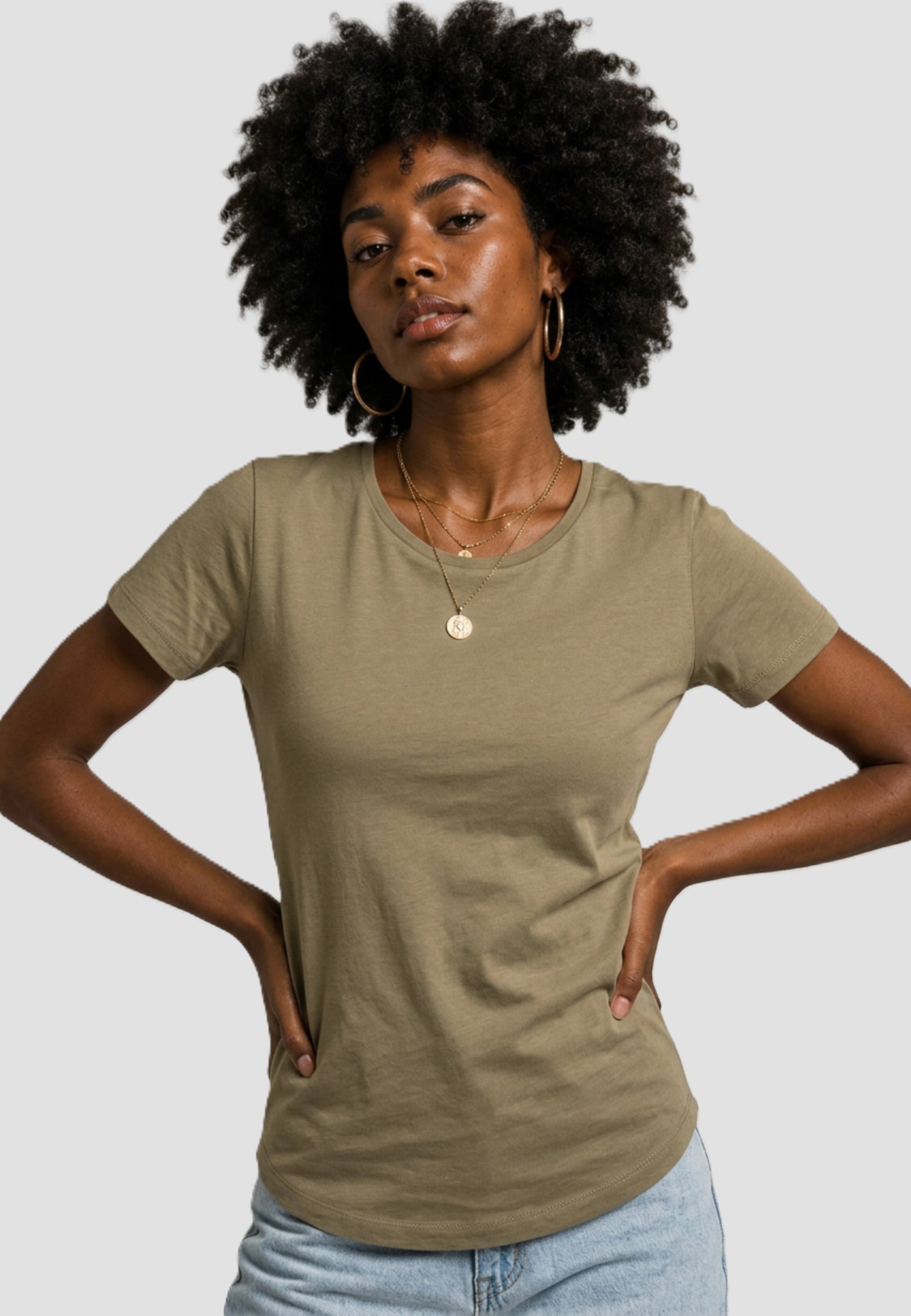 Build Your Brand Ladies Fit Tee