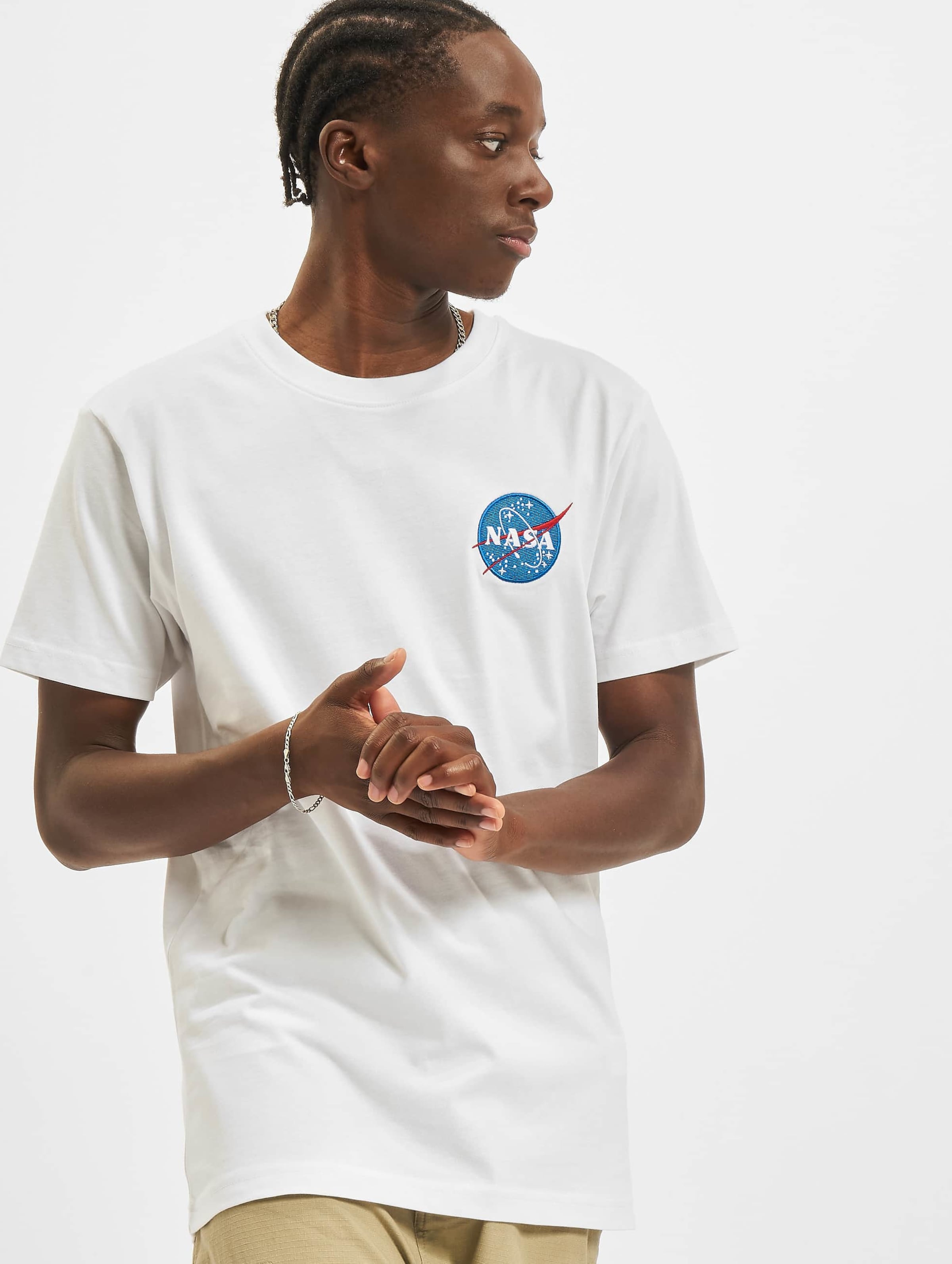 Mister Tee NASA Logo Embroidery