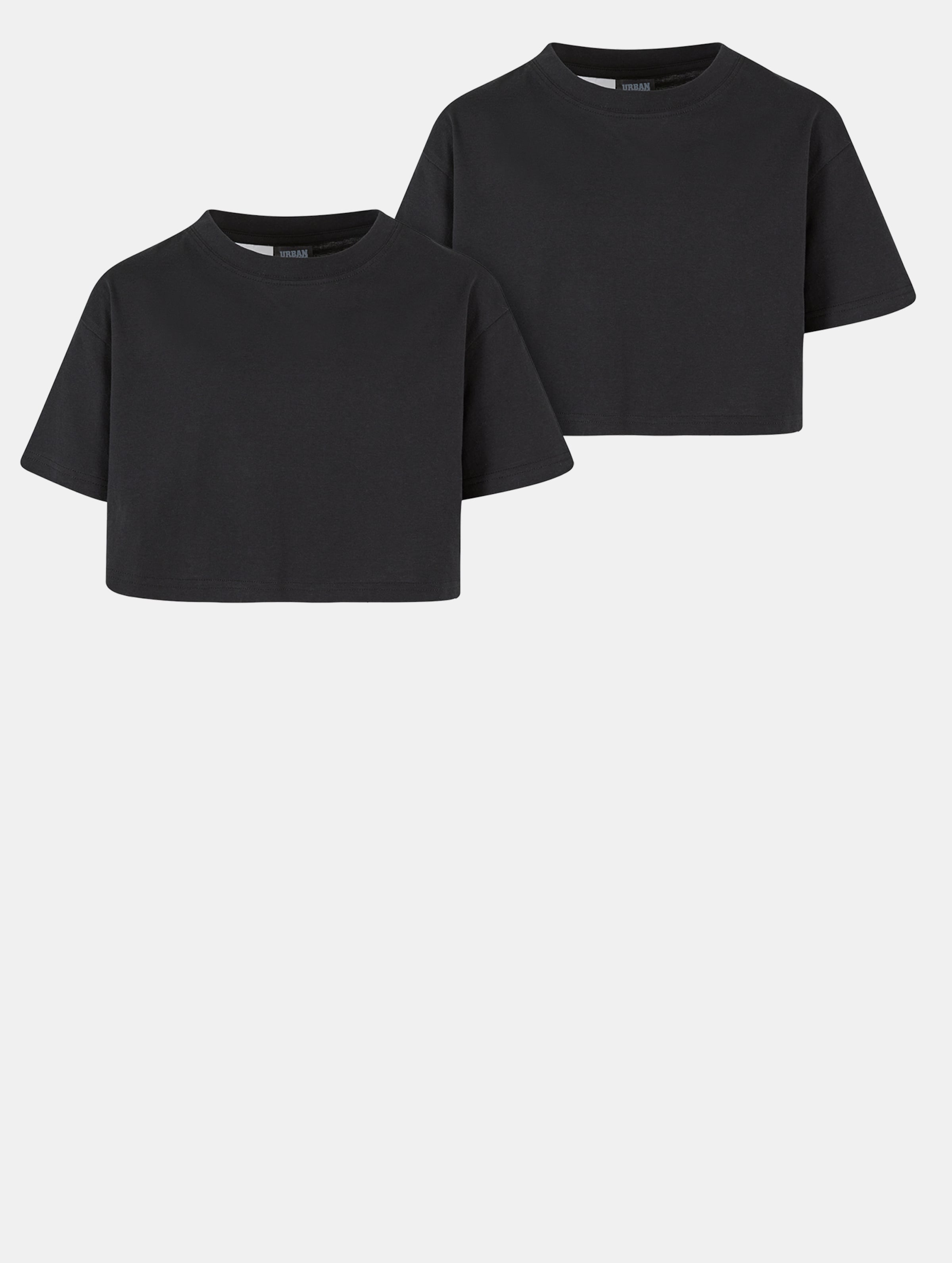 Urban Classics Girls Short Kimono 2 Pack T-Shirt