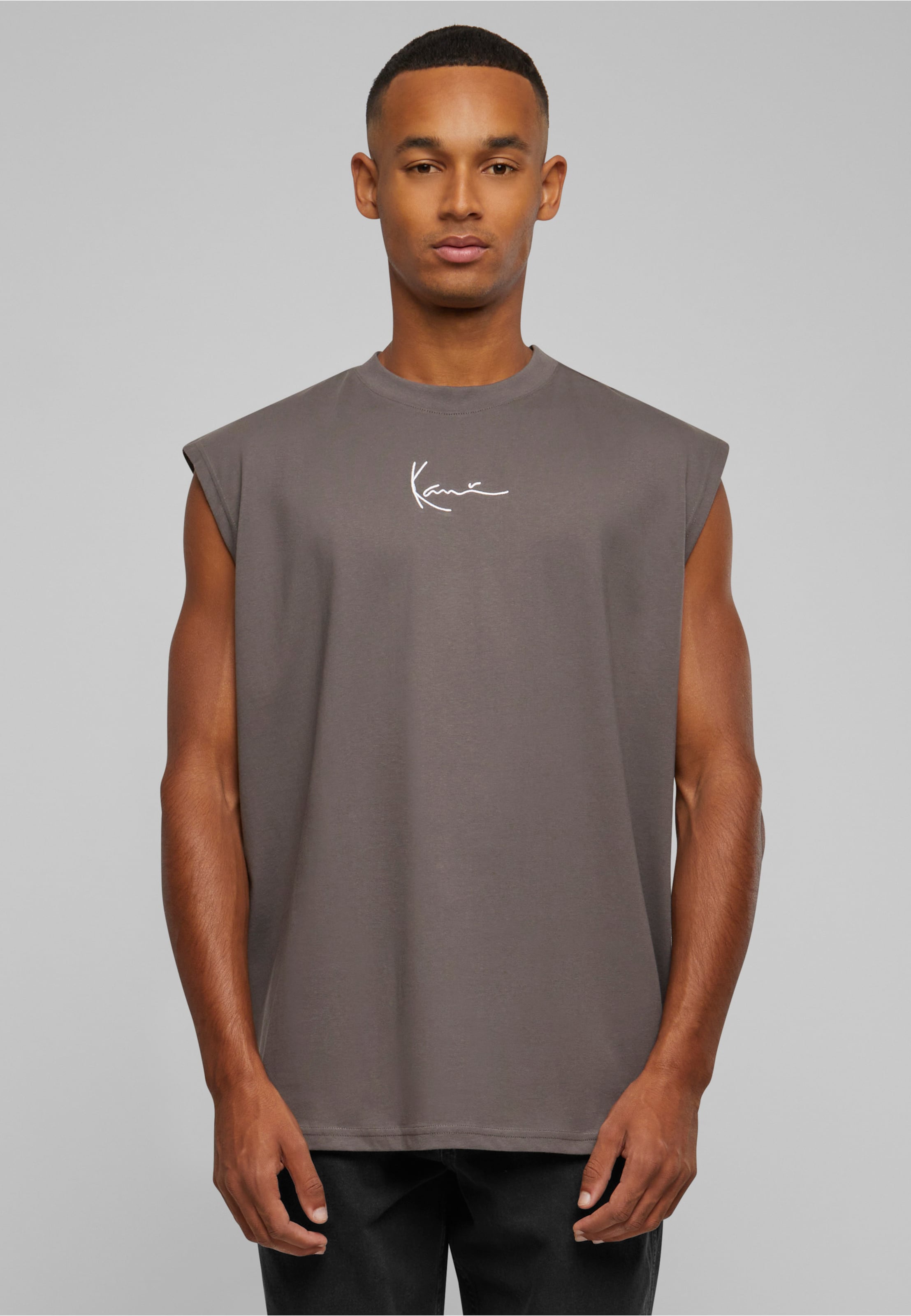KM-ST011-012-06 Karl Kani Small Signature Essential Sleeveless Tee