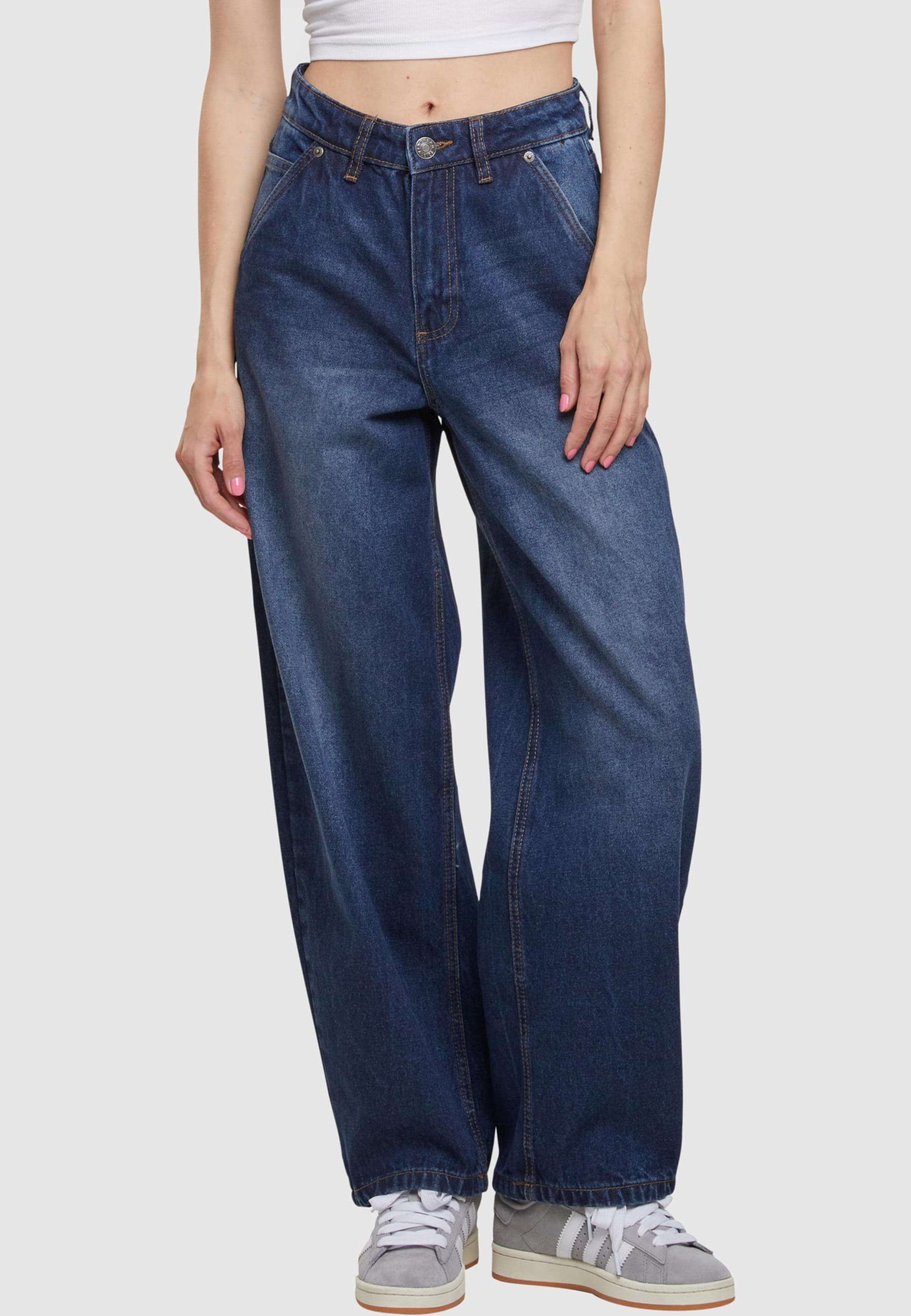 Urban Classics Ladies Tapered Baggy Jeans