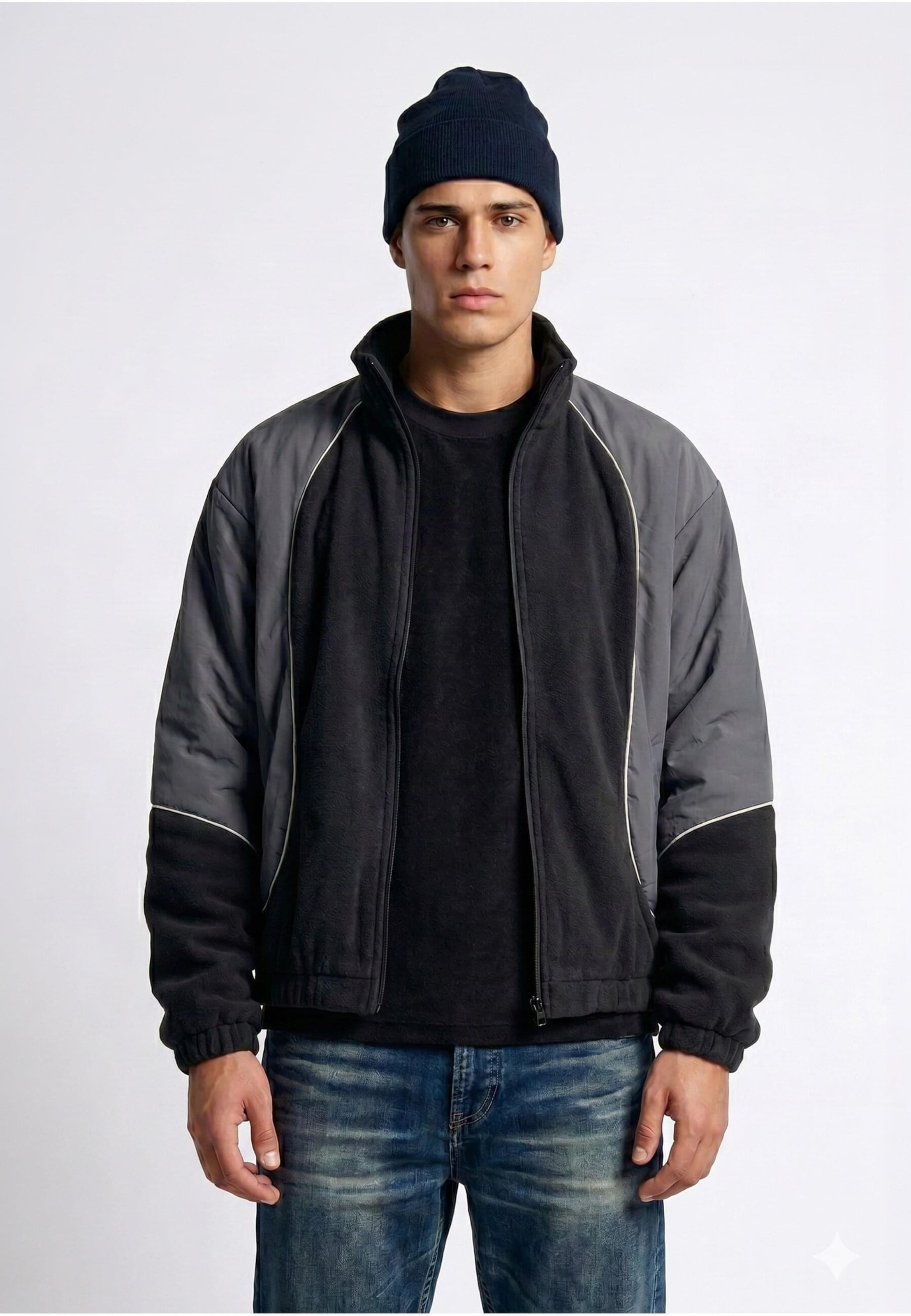 Urban Classics Polarfleece Taslan Track Jacket