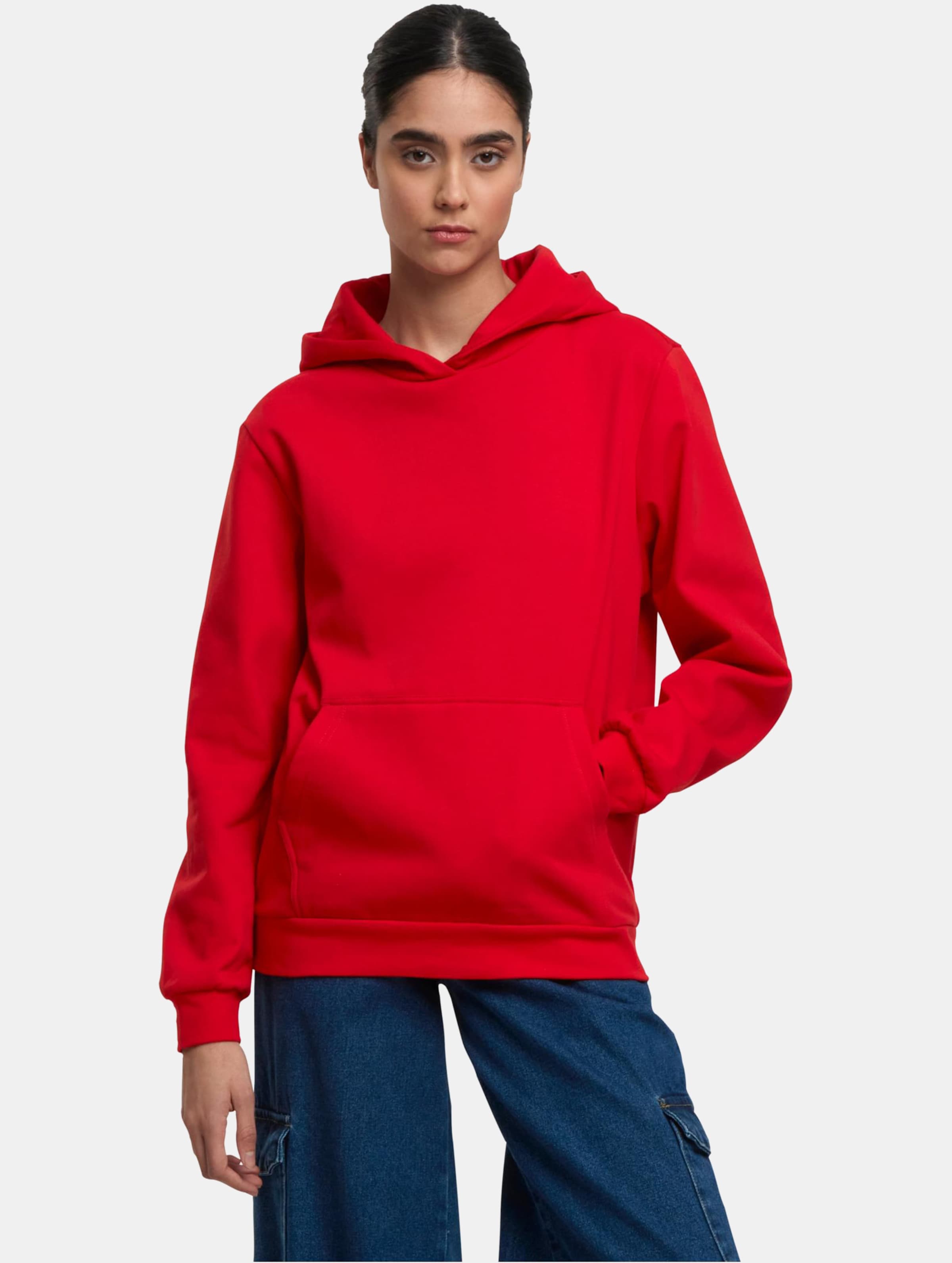 Urban Classics Ladies Loose Light Brushed Fleece Hoodie