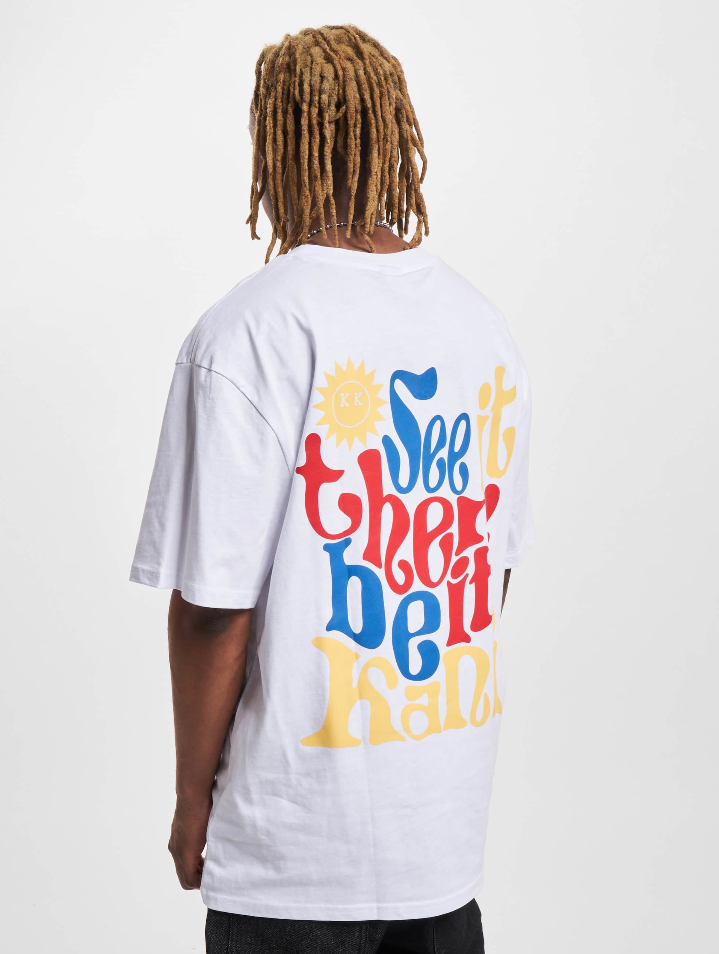 Karl Kani KM232-032-2 KK Small Signature Print Tee