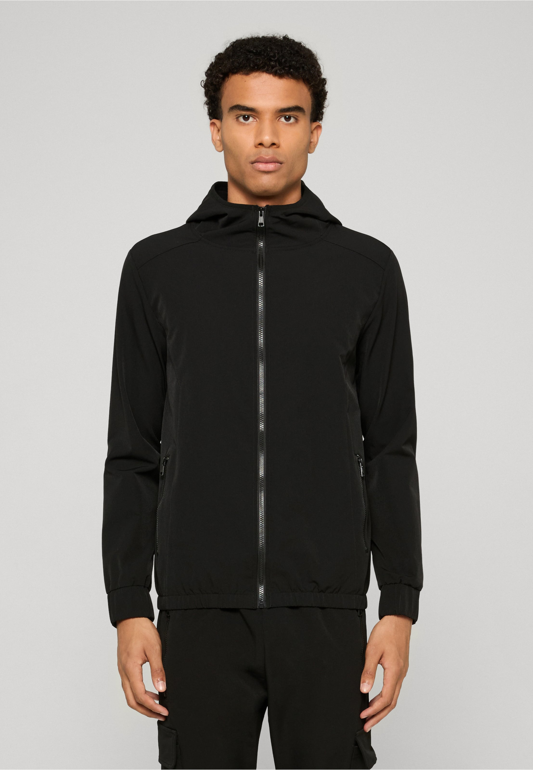Urban Classics Hooded Trackjacket With Dividing Seams