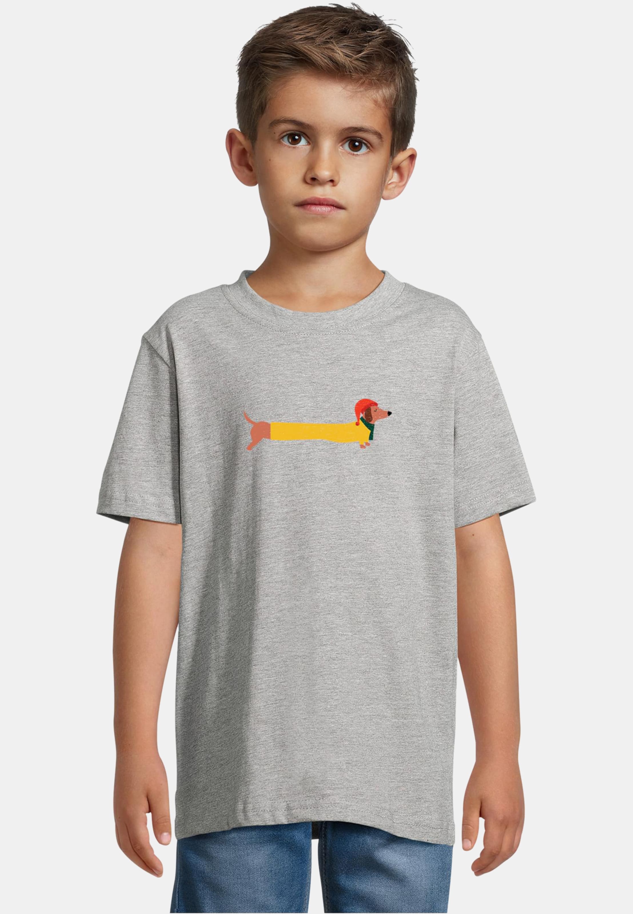 Merchcode Kids Christmas Dog Tee