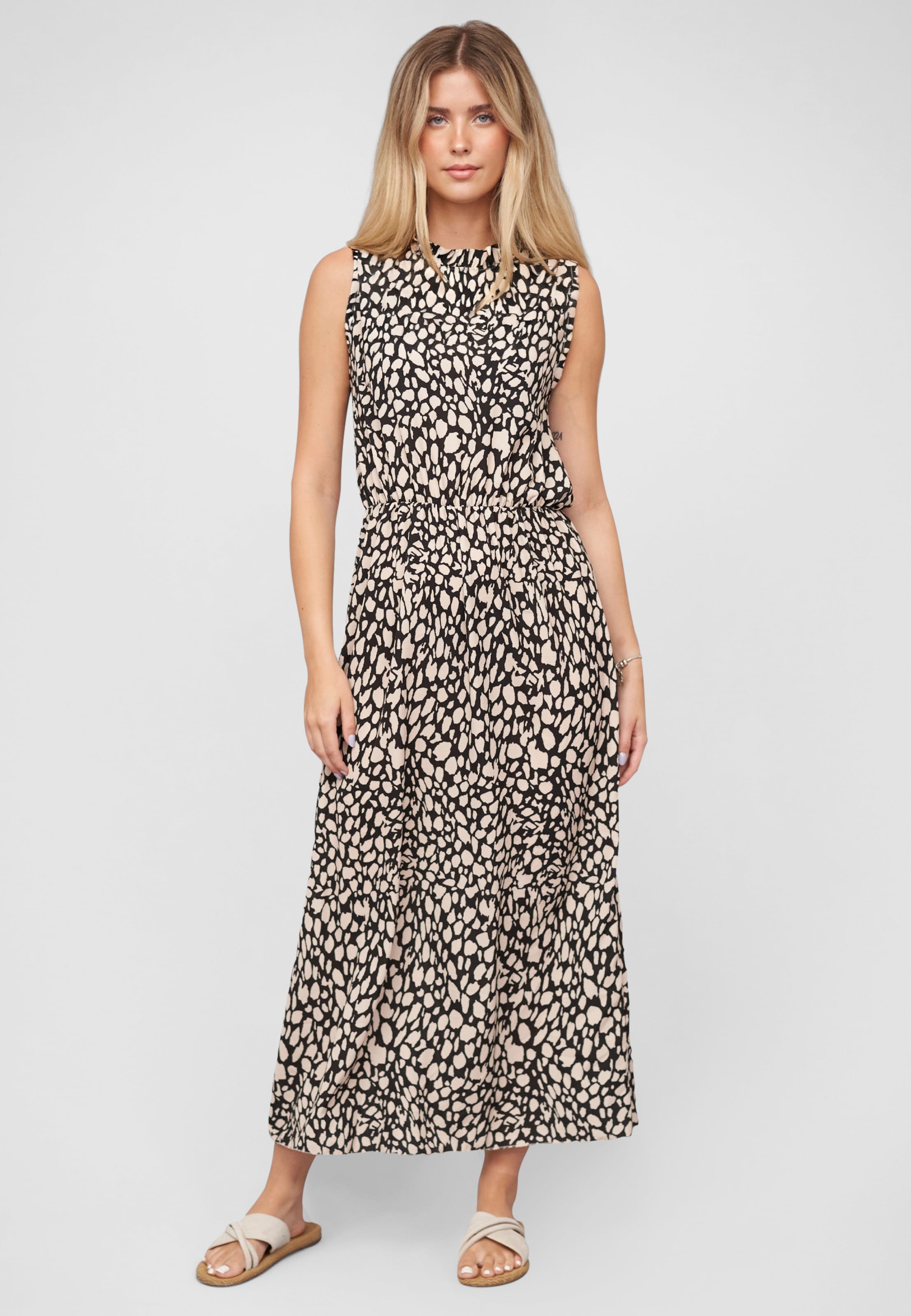Cloud5ive Maxi Dress with aop animal print