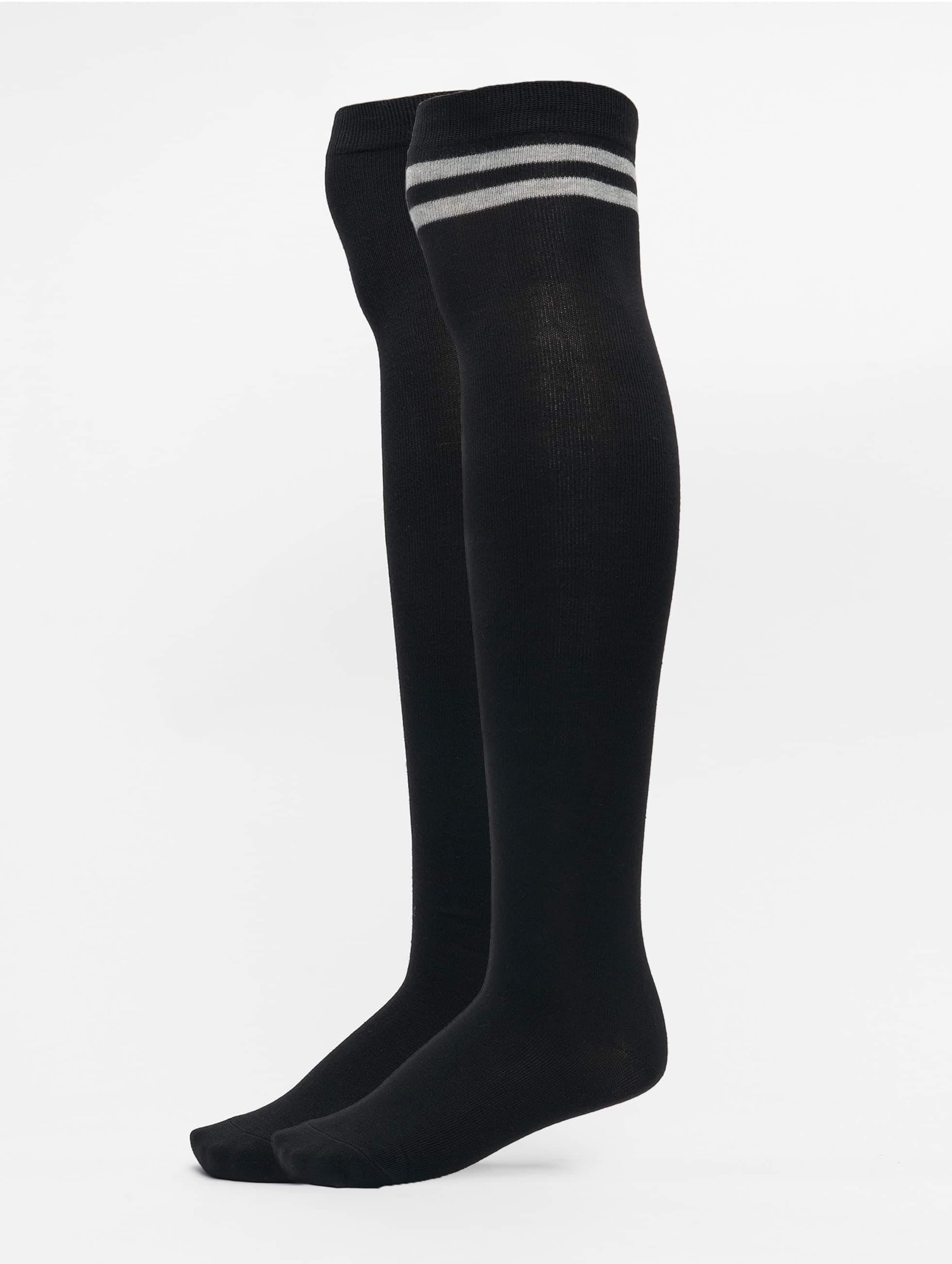 Urban Classics Ladies Overknee Socks 2-Pack