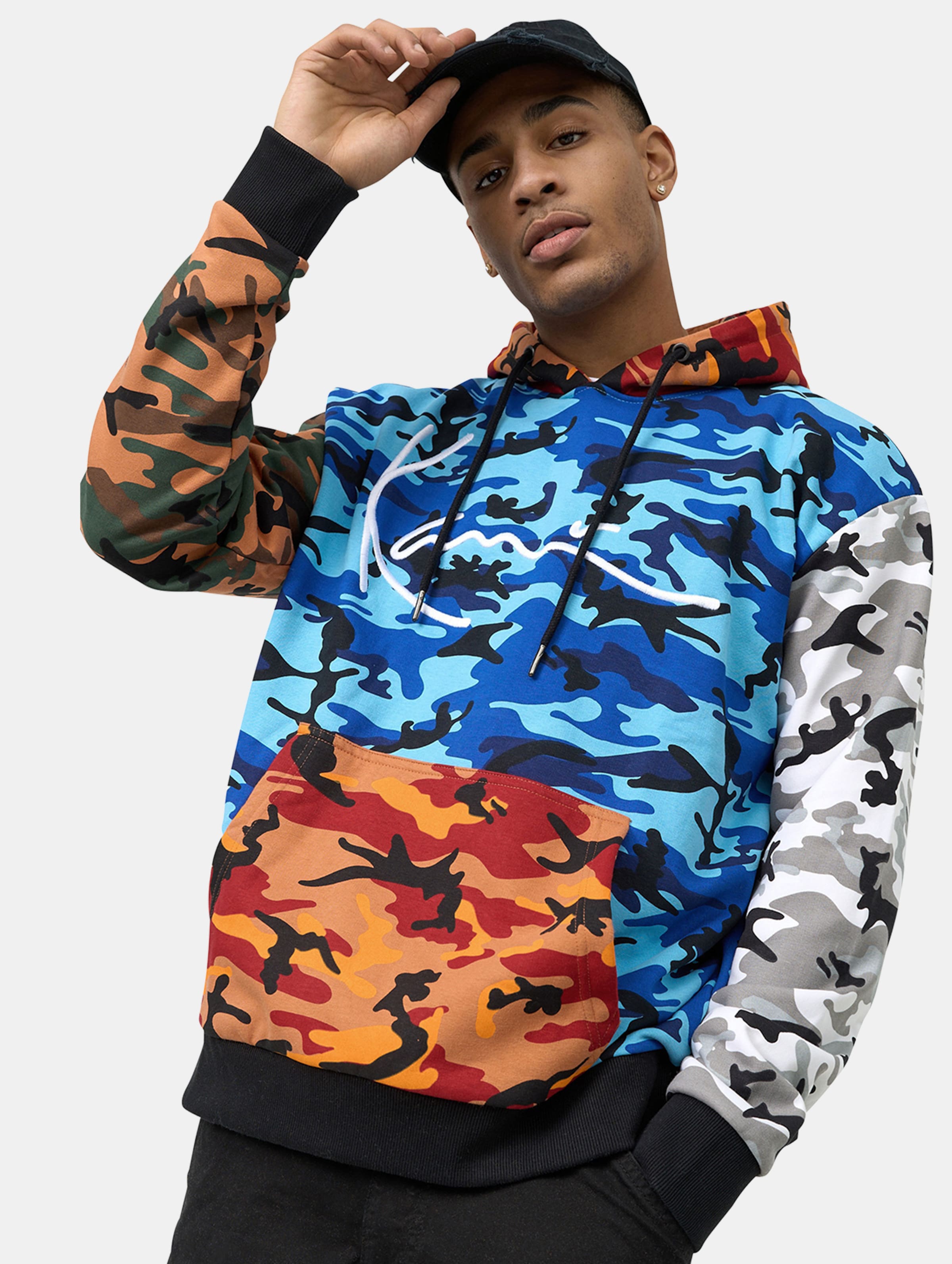 Karl Kani Signature Block Camo Hoodie