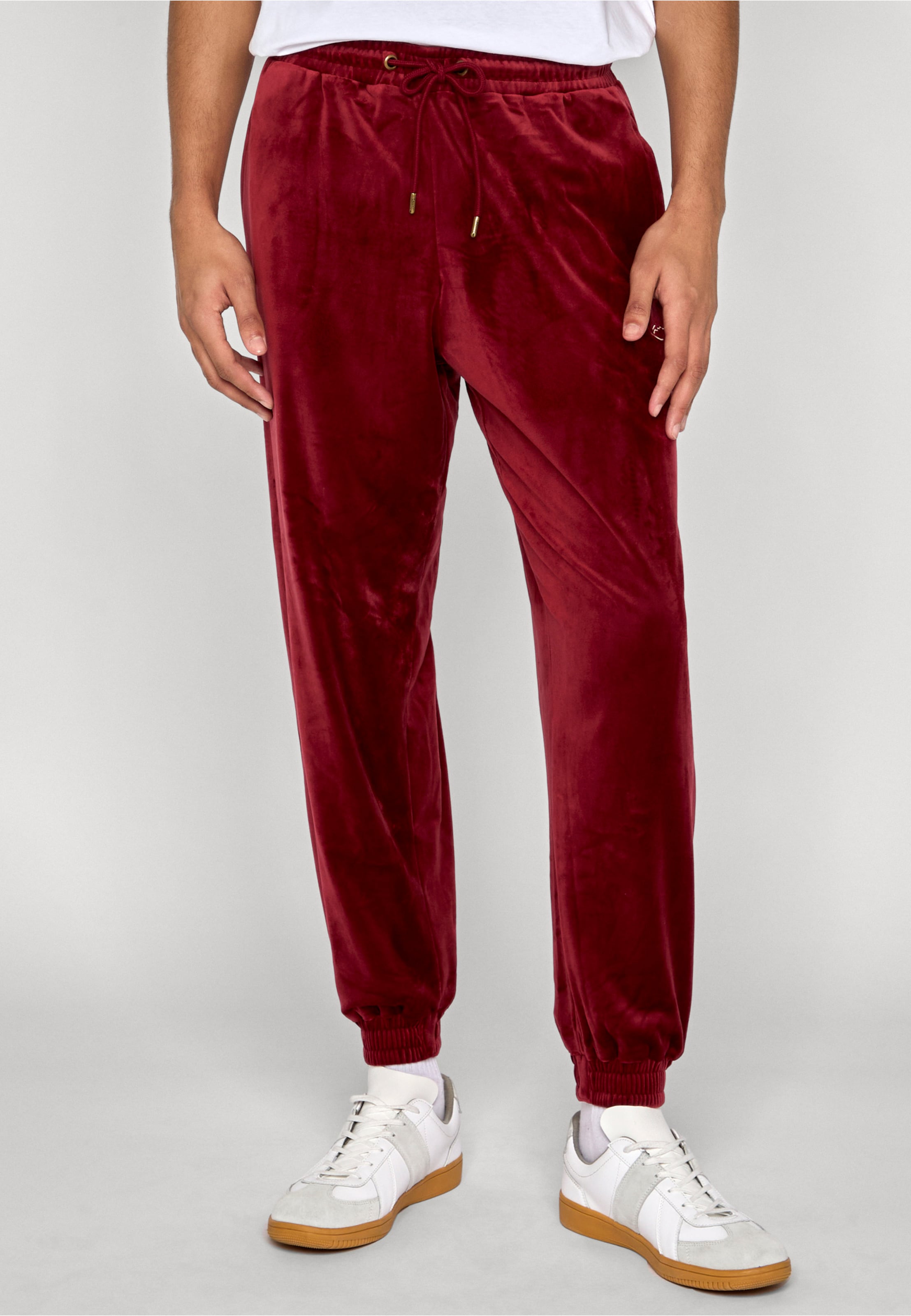 Karl Kani Small Signature Velvet Pants
