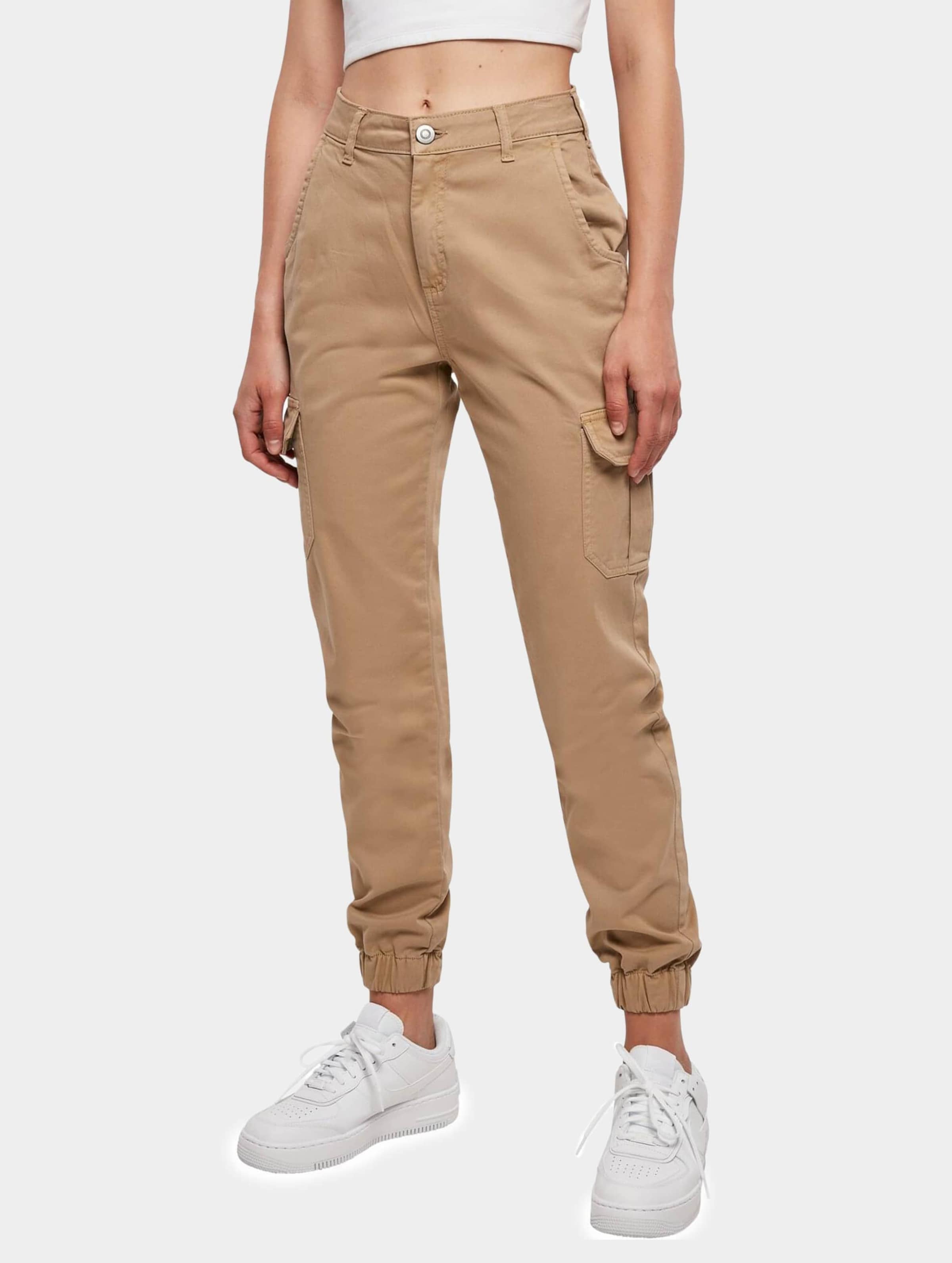 Urban Classics Ladies High Waist Cargo Pants