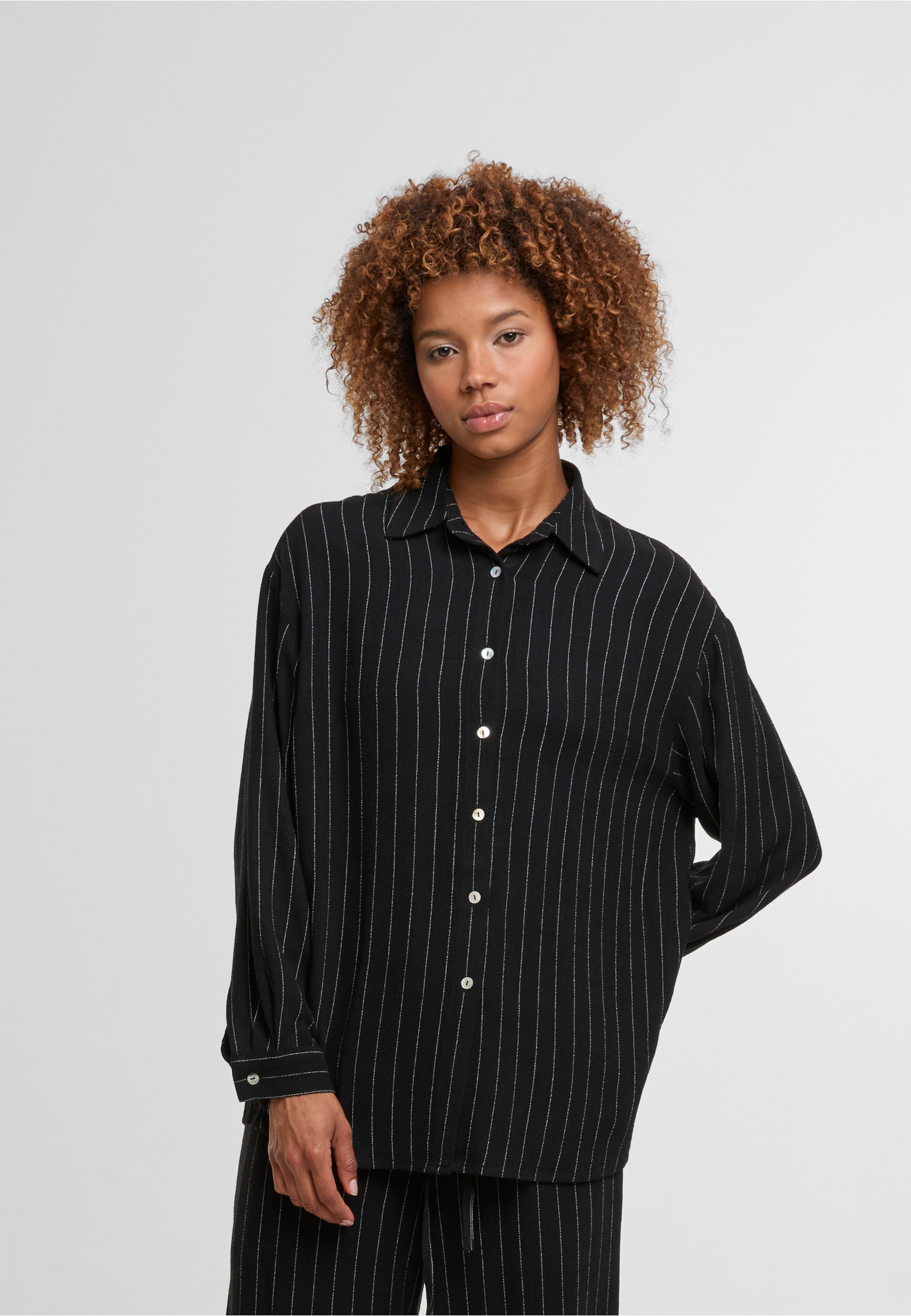 Estelou Pinstripe soft touch shirt