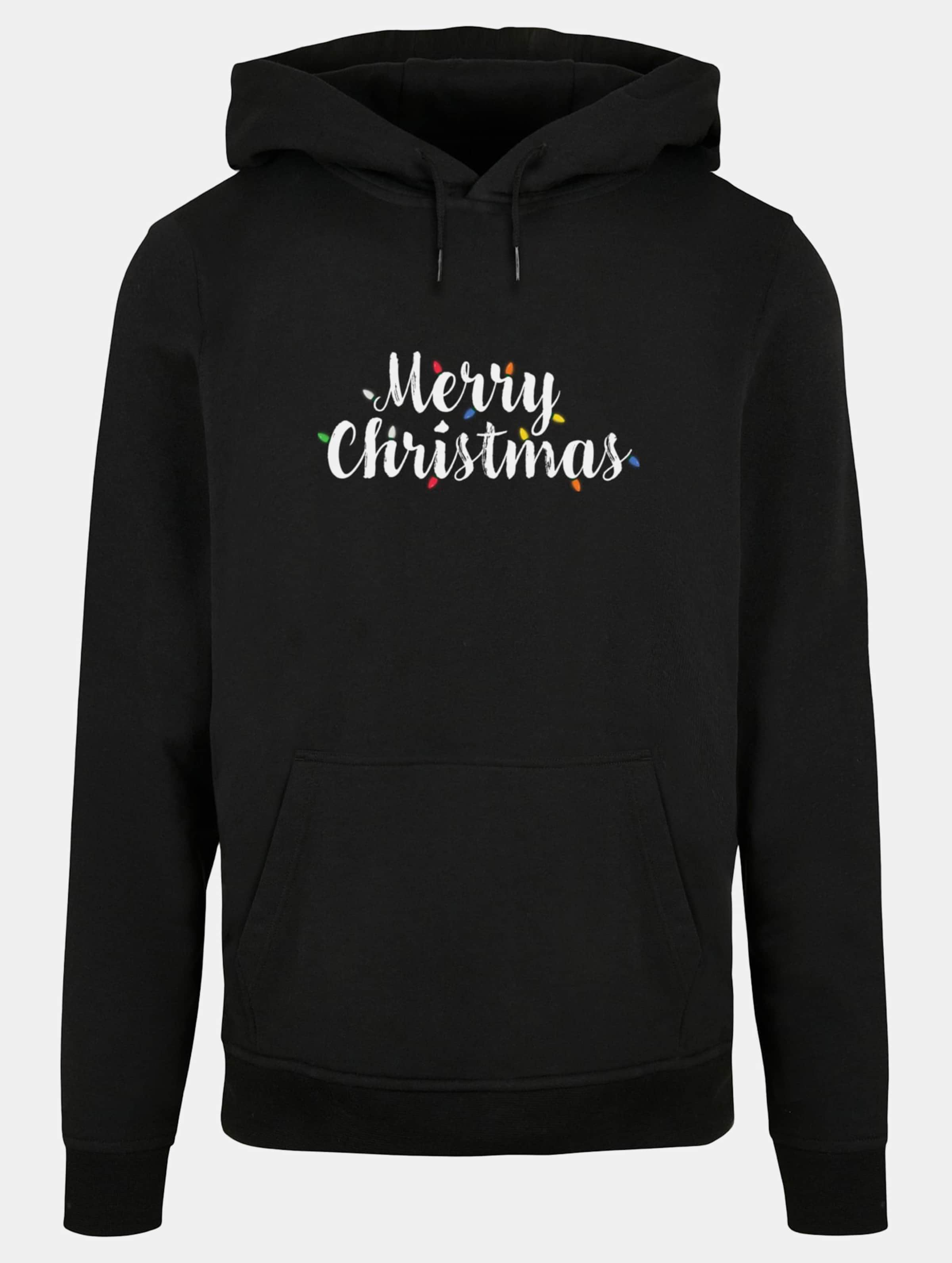 Merchcode POD Ladies Merry Christmas Lights Box Tee