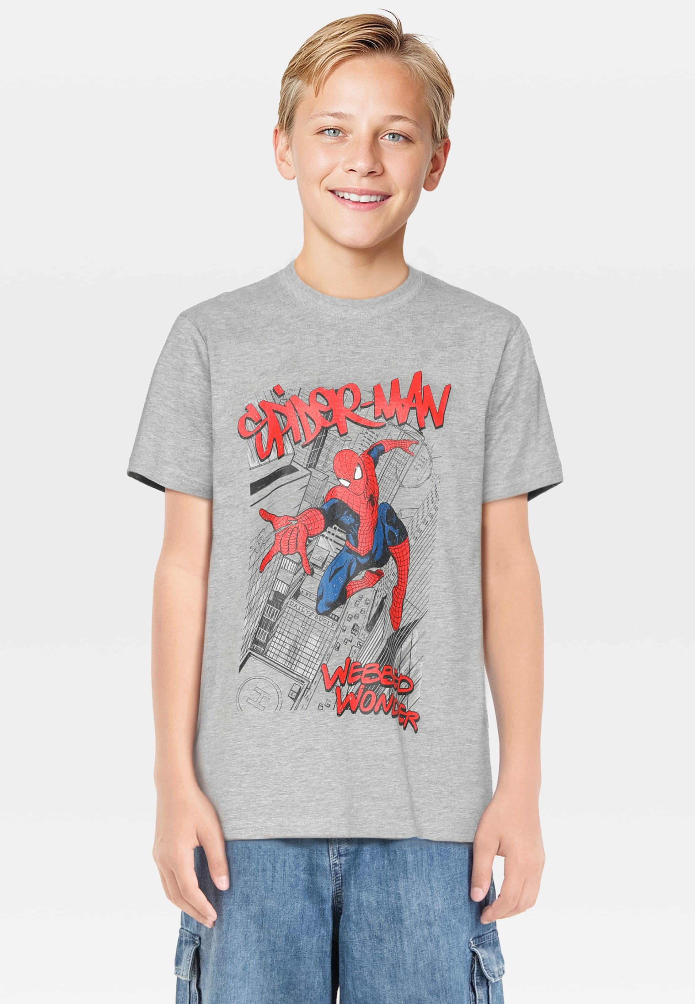Mister Tee Kids Spiderman Comic