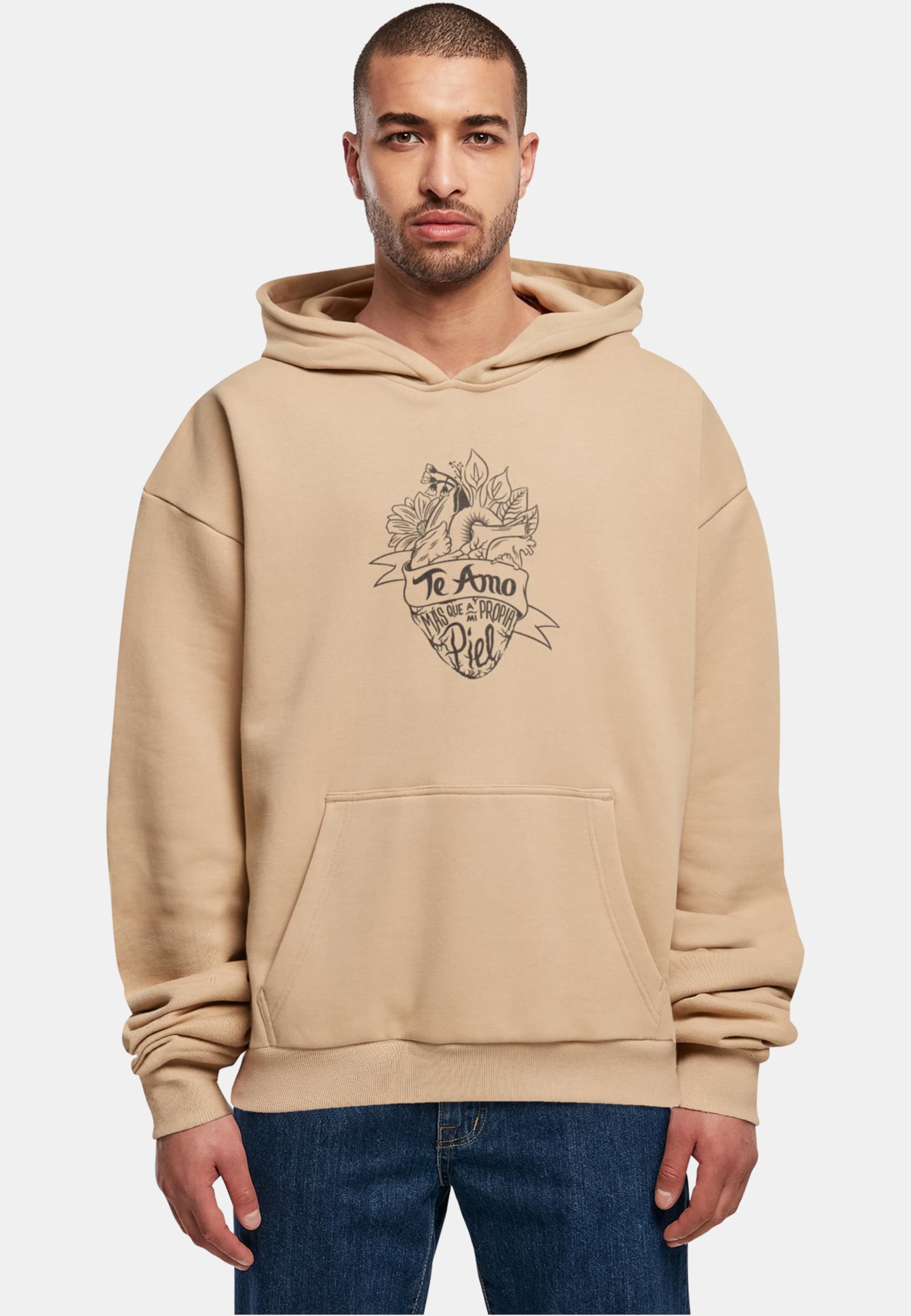 Merchcode Frida Kahlo - Te amo outline Ultra Heavy Hoody