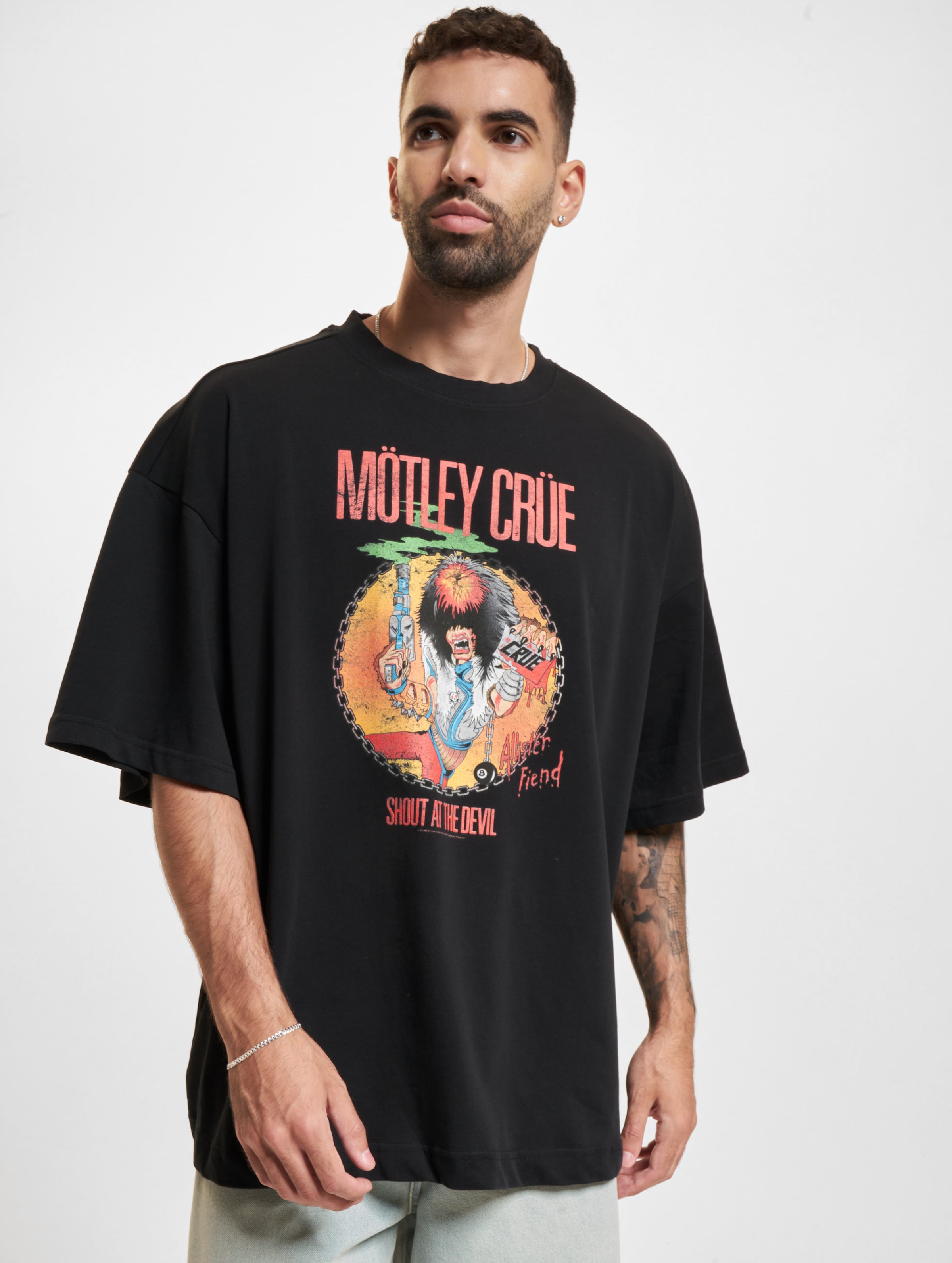 Merchcode Motley Crue - Allister Fiend SATD Tour Huge Tee
