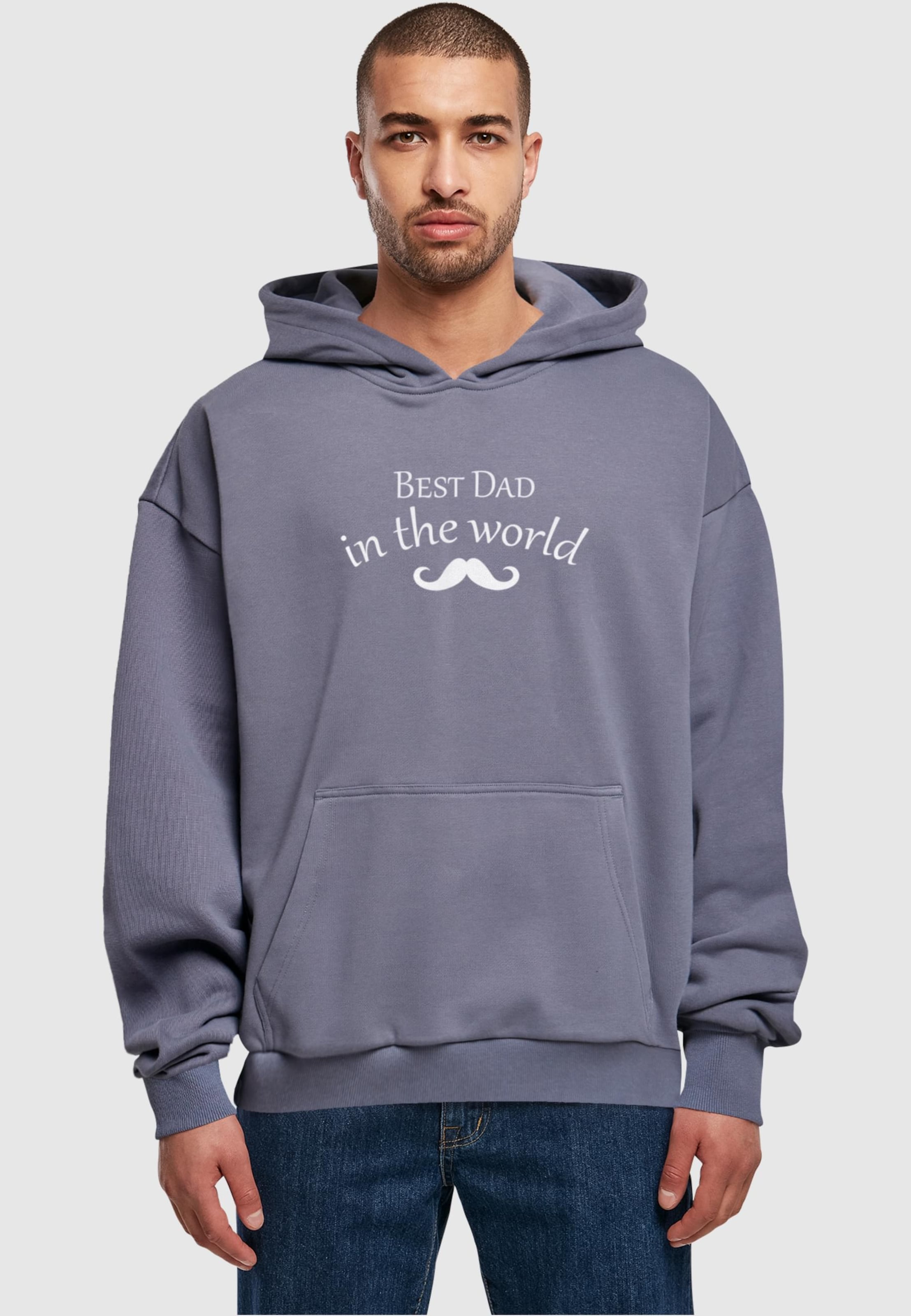 Merchcode Fathers Day - Best dad in the world 2 Ultra Heavy Hoody