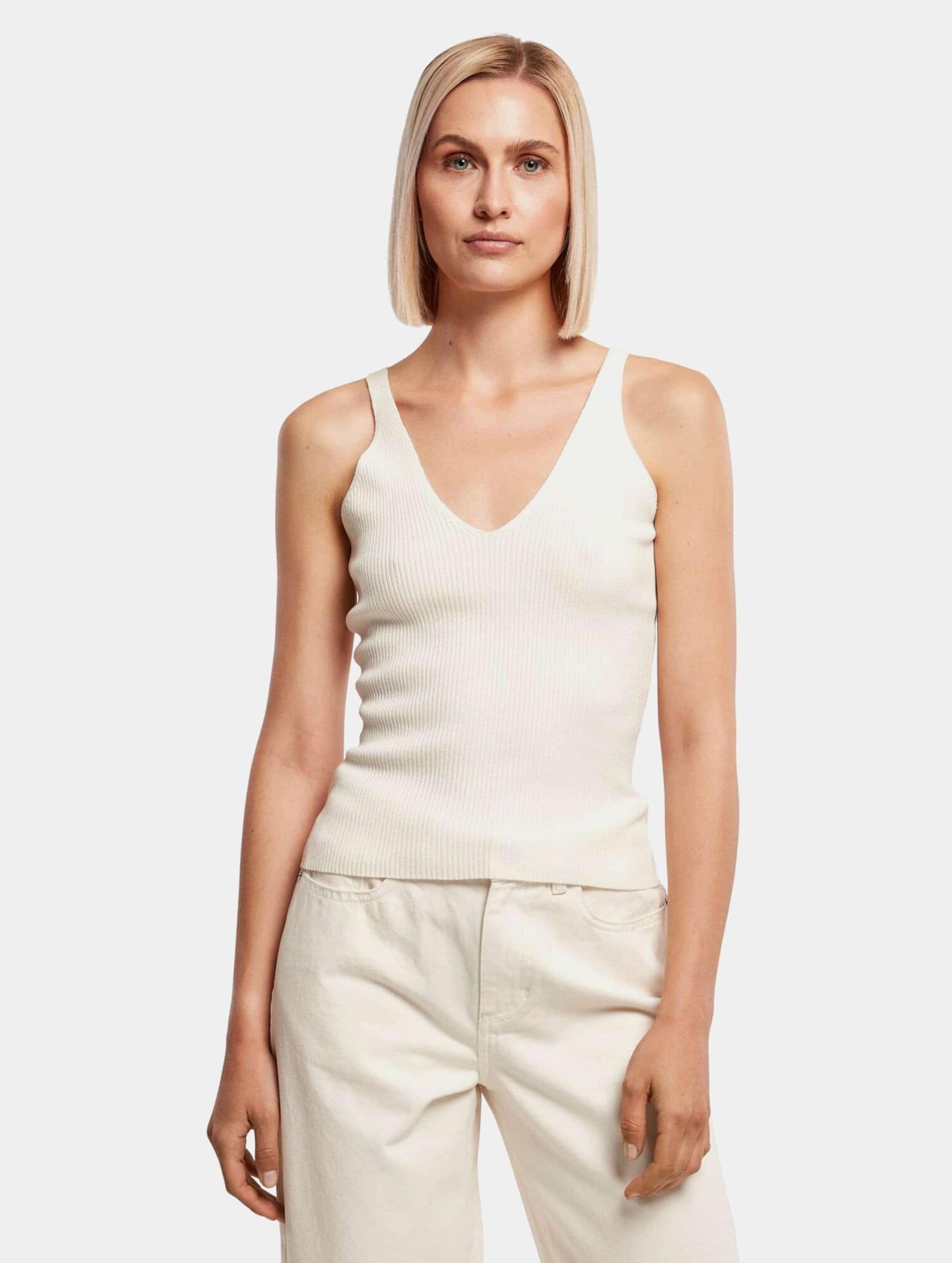 Urban Classics Ladies Rib Knit Top